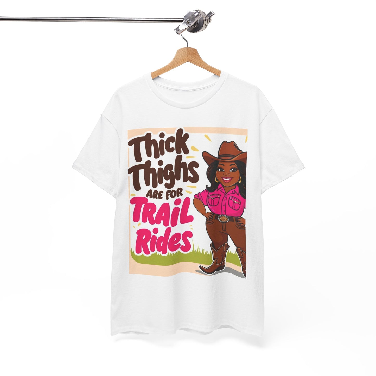 Bright Thick Thighs Unisex Cotton Tee