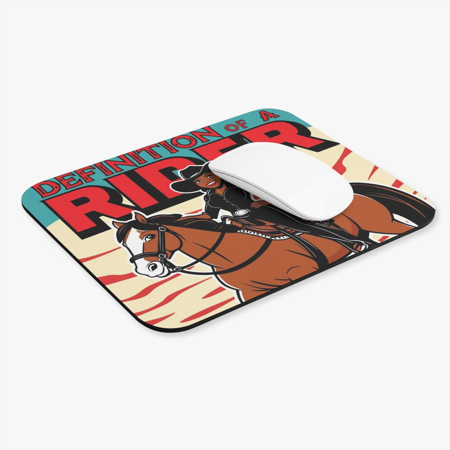 Definition of a Rider Mouse Pad
