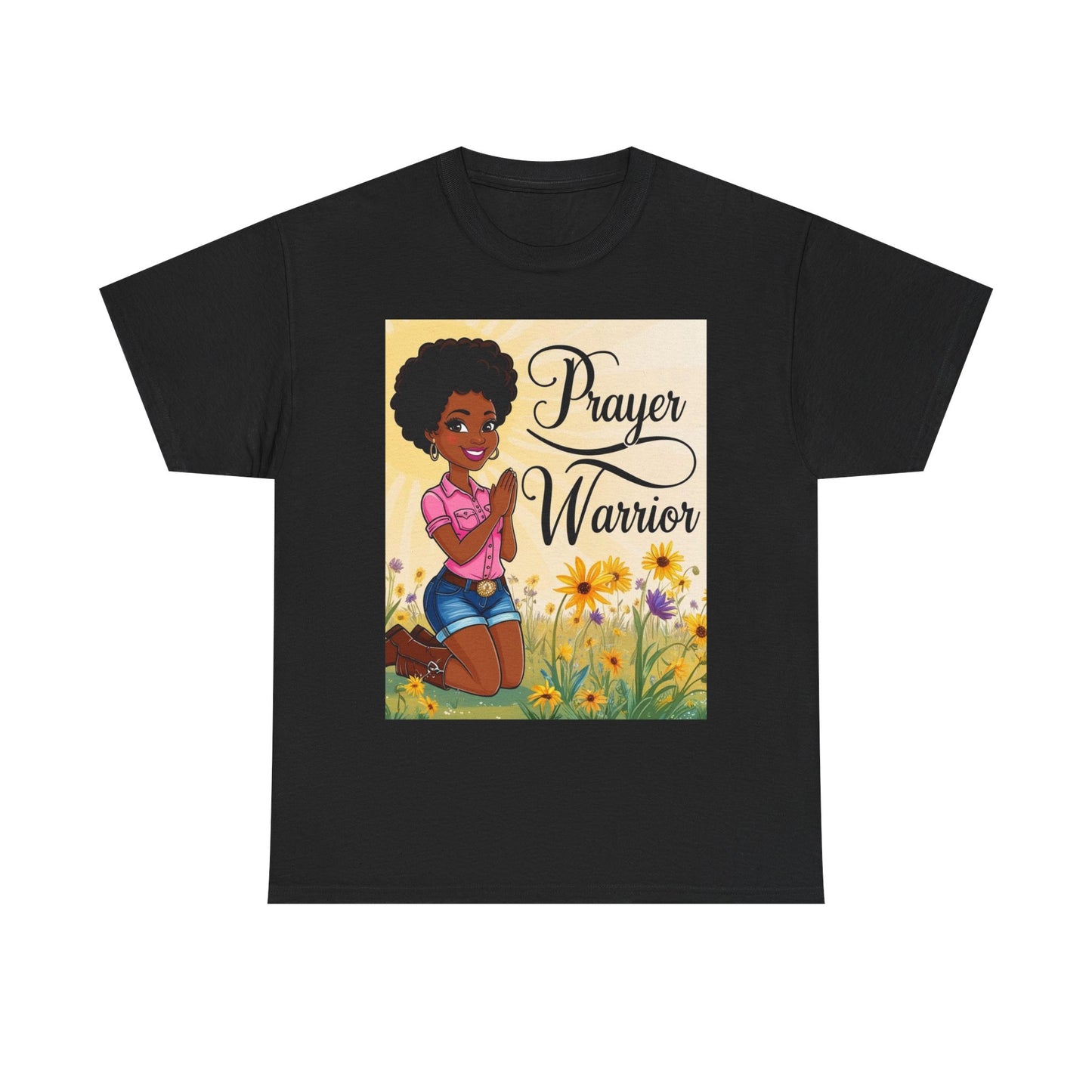 Prayer Warrior Unisex Cotton Tee