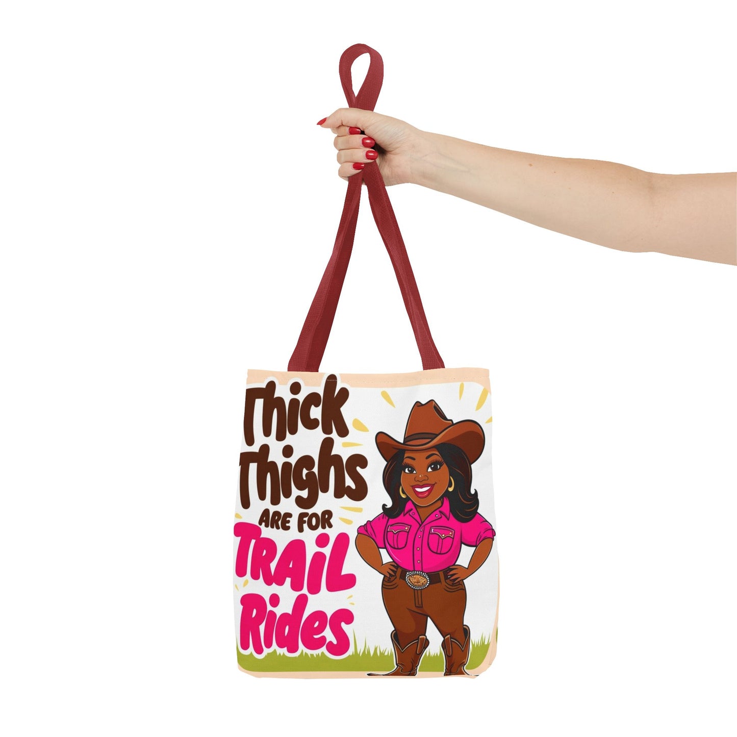 Bright Thick Thighs Tote Bag