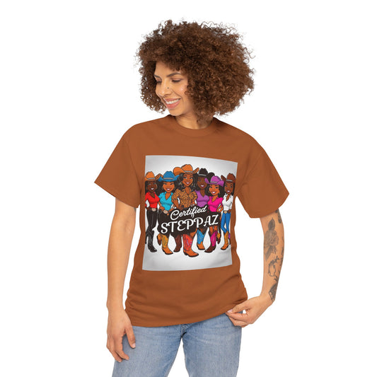 Certified Steppaz Unisex Cotton Tee 2-More Colors