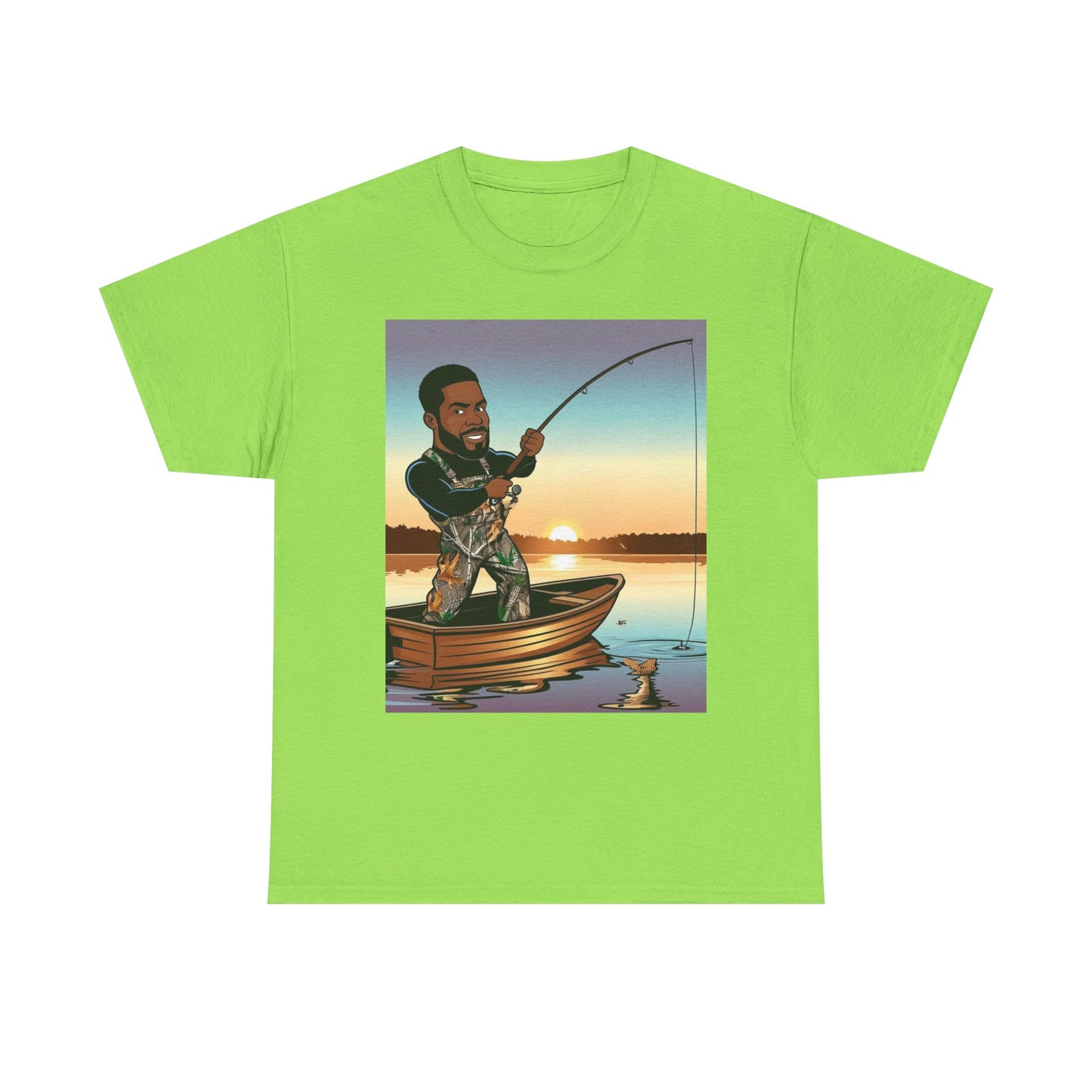 Handsome Fisherman Unisex Cotton Tee