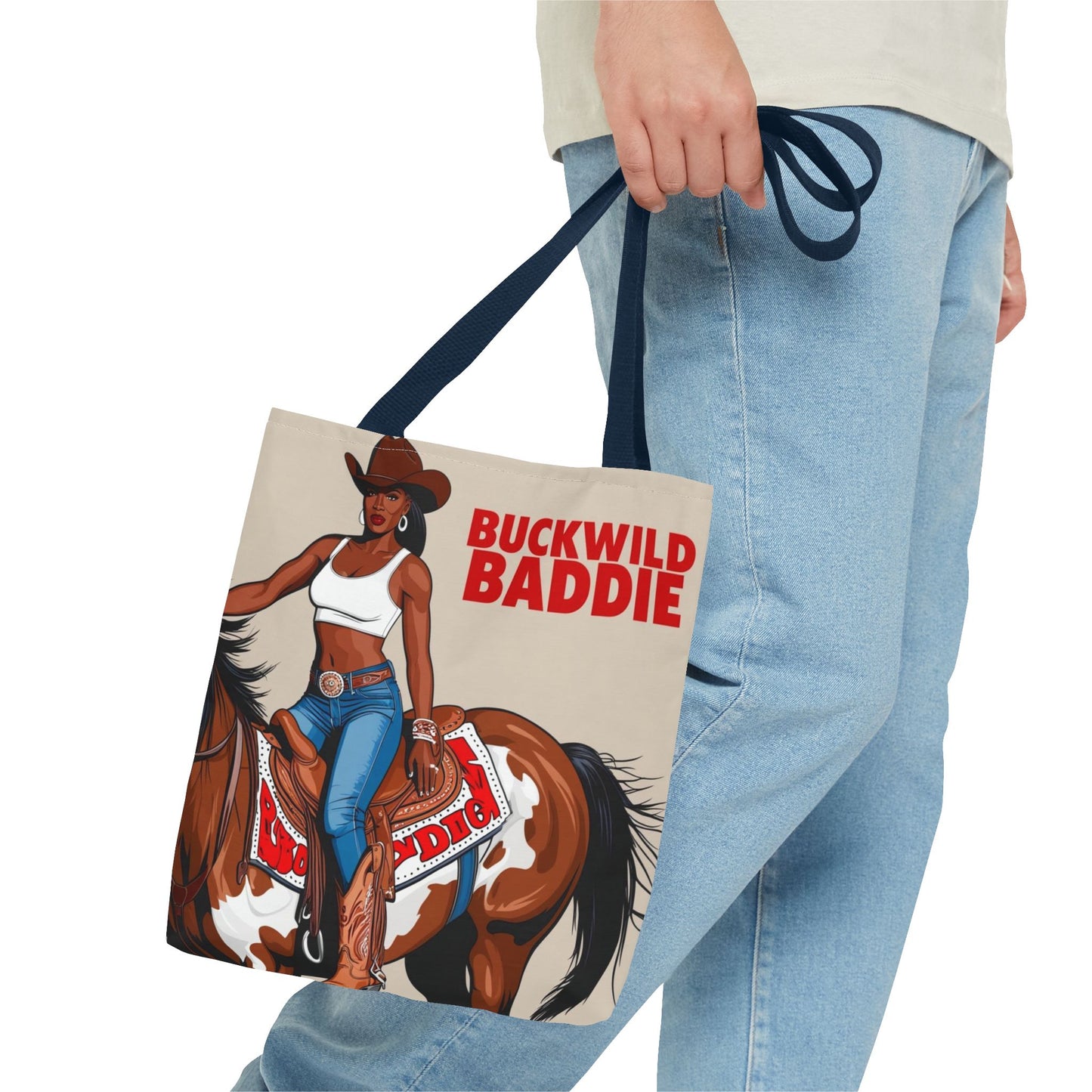 Buckwild Baddie Tote Bag