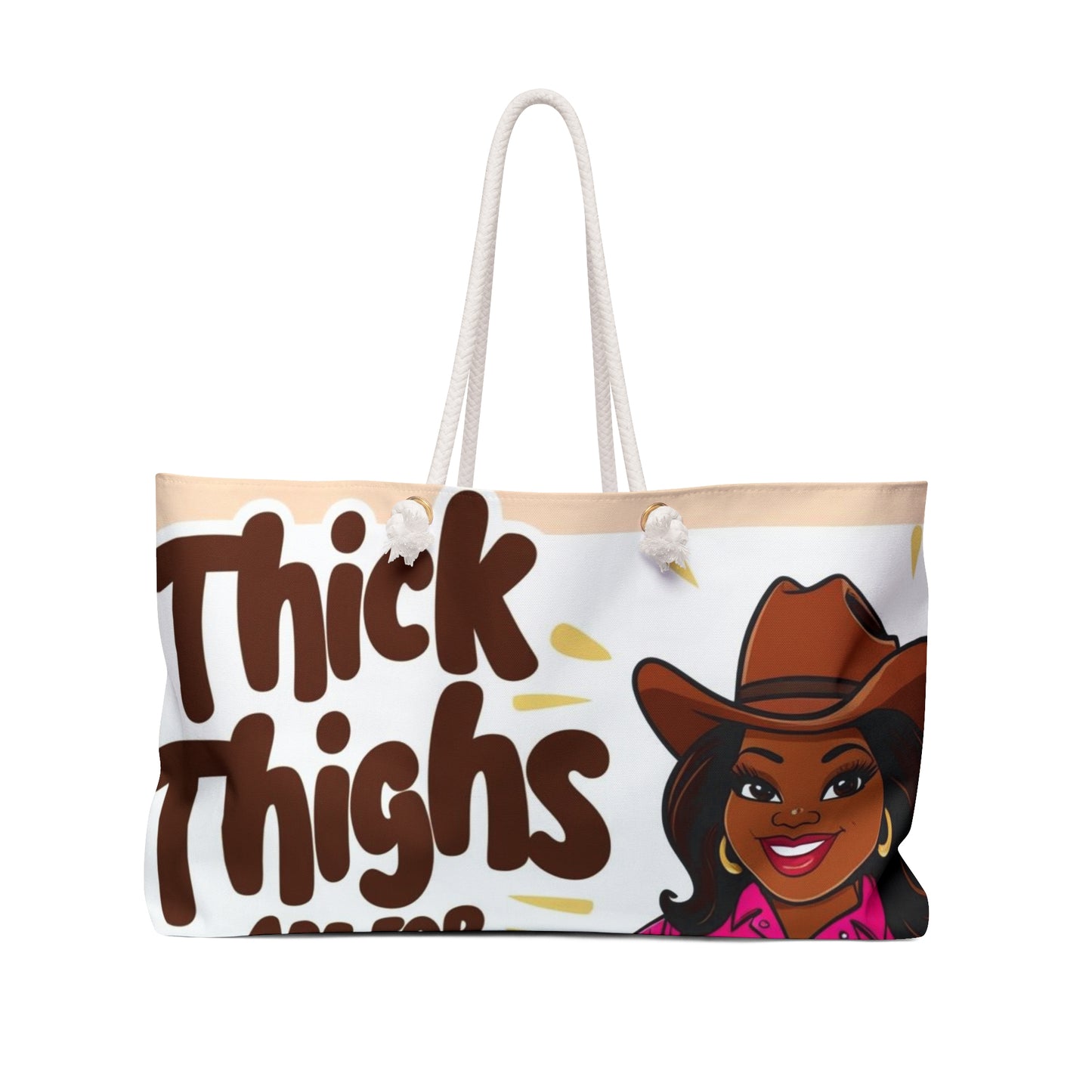 Bright Thick Thighs Weekender Bag
