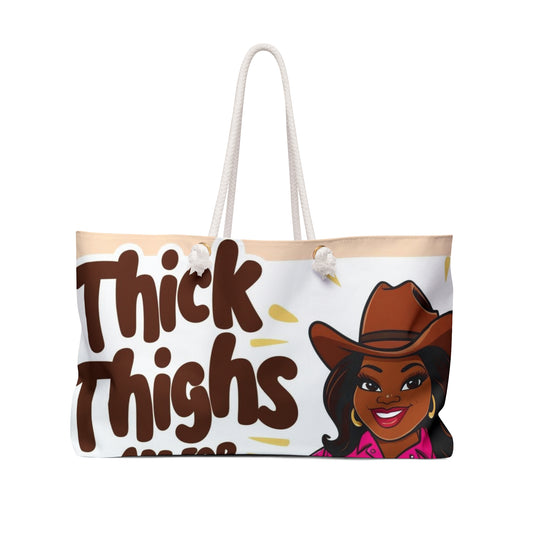 Bright Thick Thighs Weekender Bag