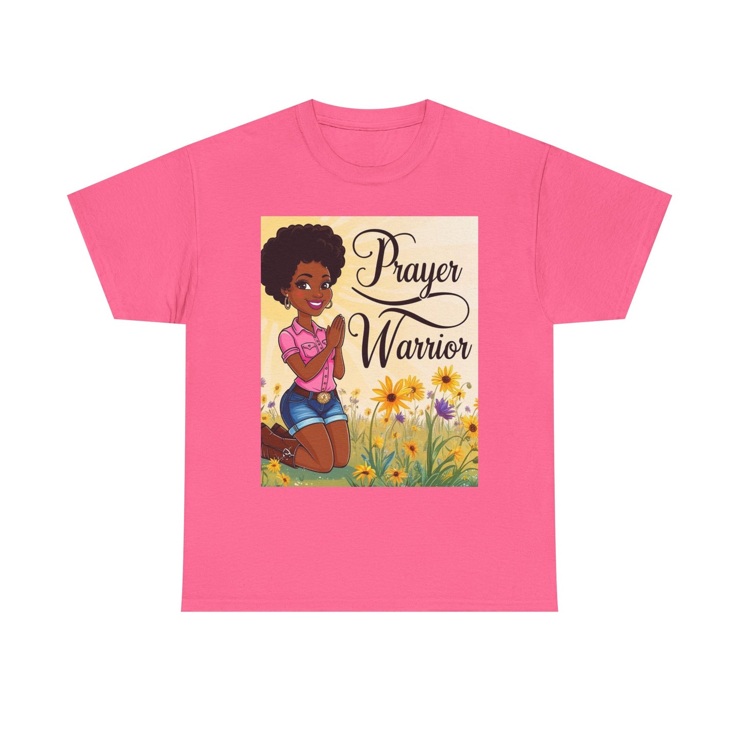 Prayer Warrior 2-More Colors Unisex Heavy Cotton Tee