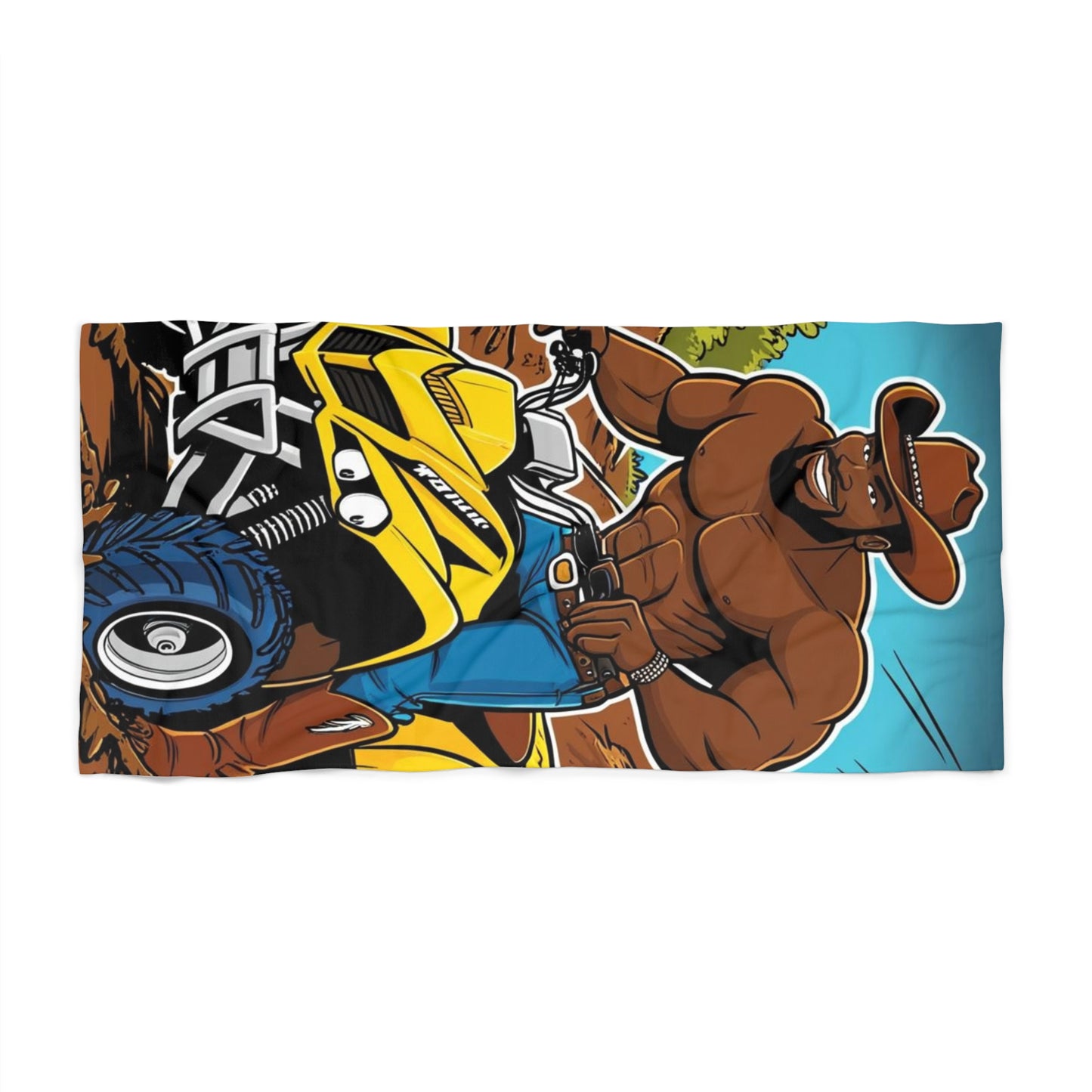 Big Boy Beach Towel