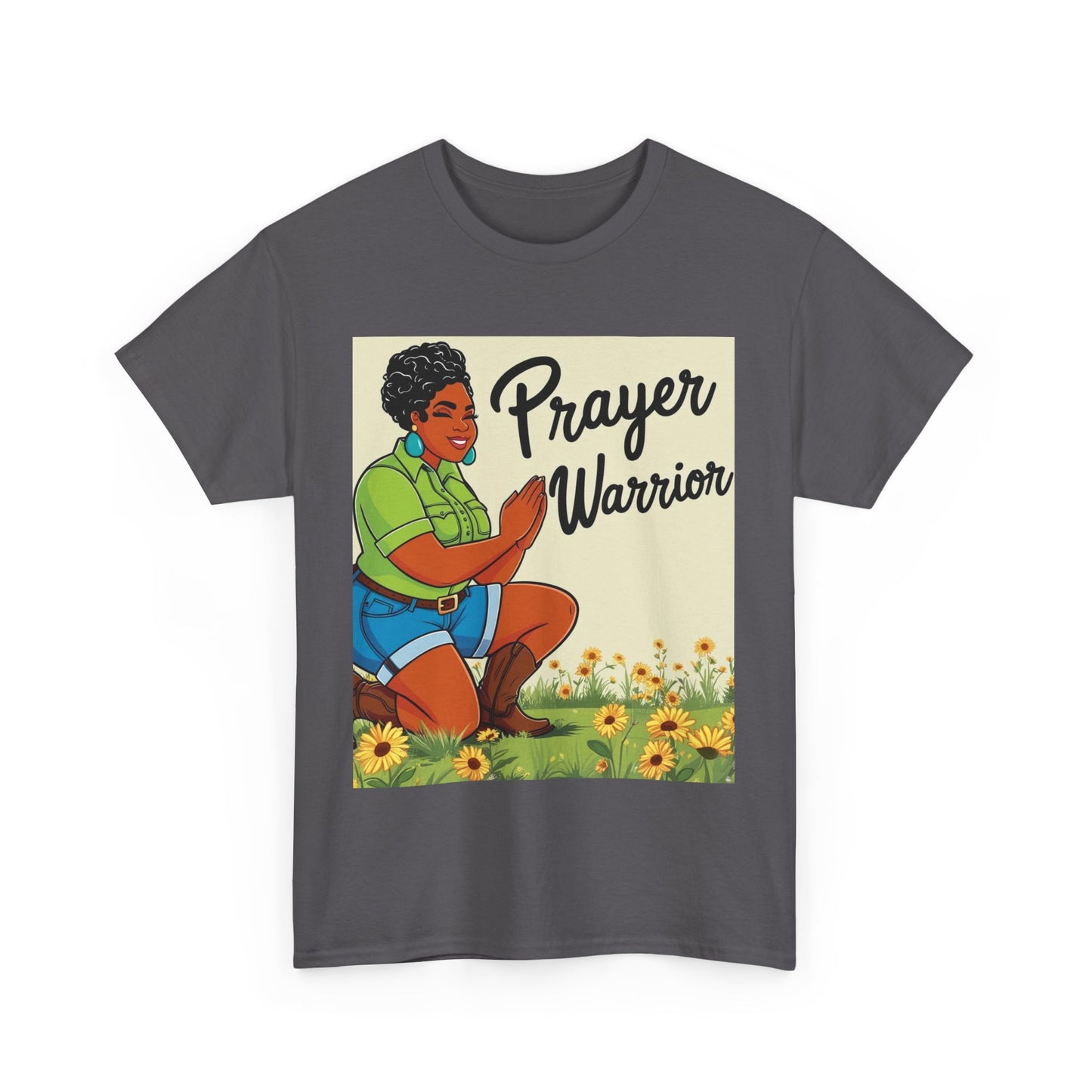 Prayer Warrior Unisex Cotton Tee