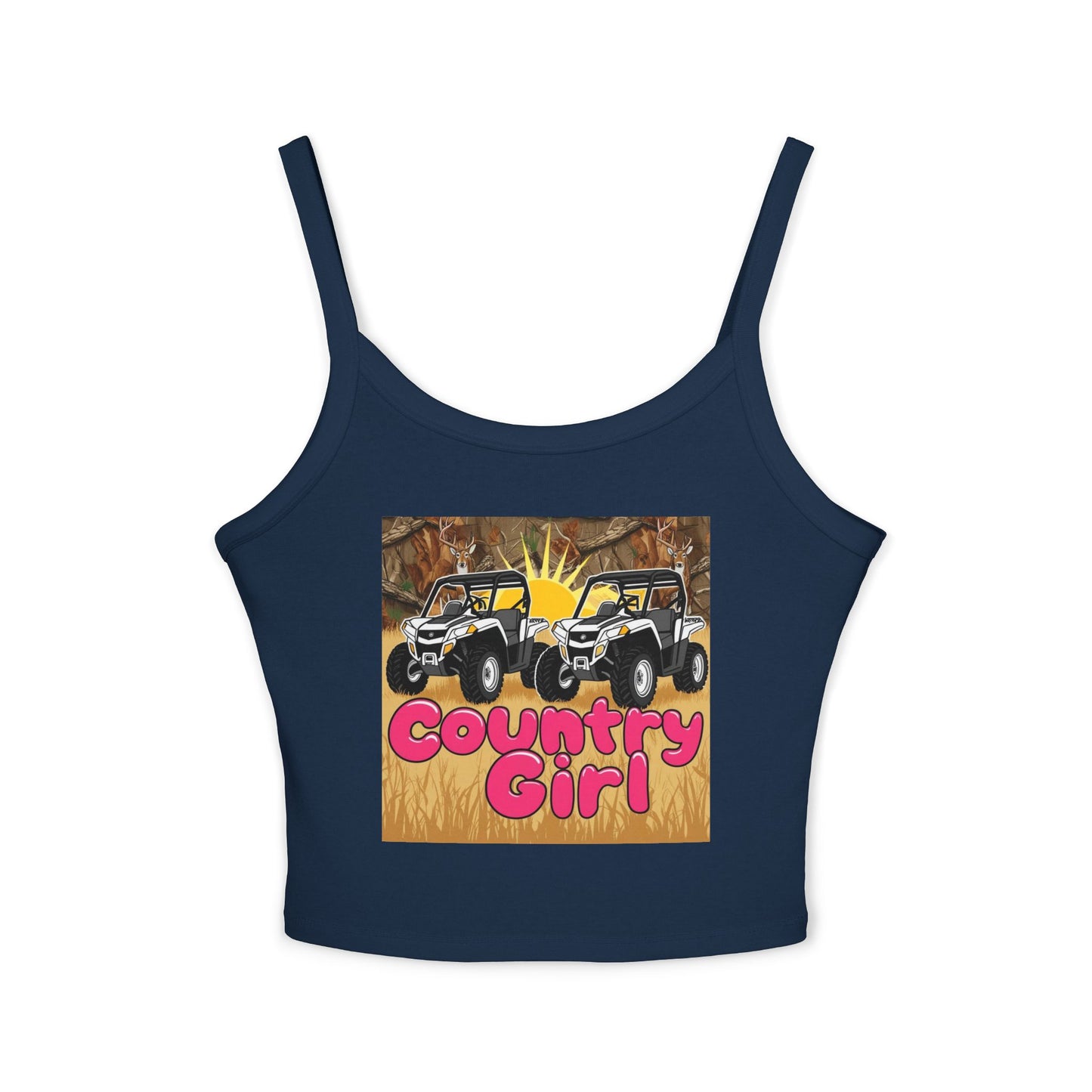 Country Girl Women's Spaghetti Strap Tank Top