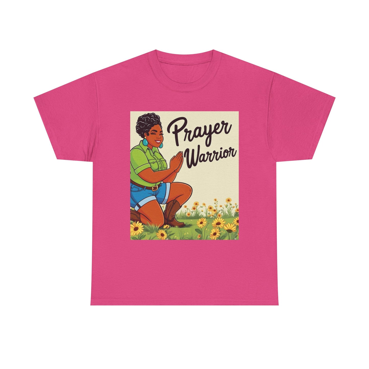 Prayer Warrior Unisex Cotton Tee