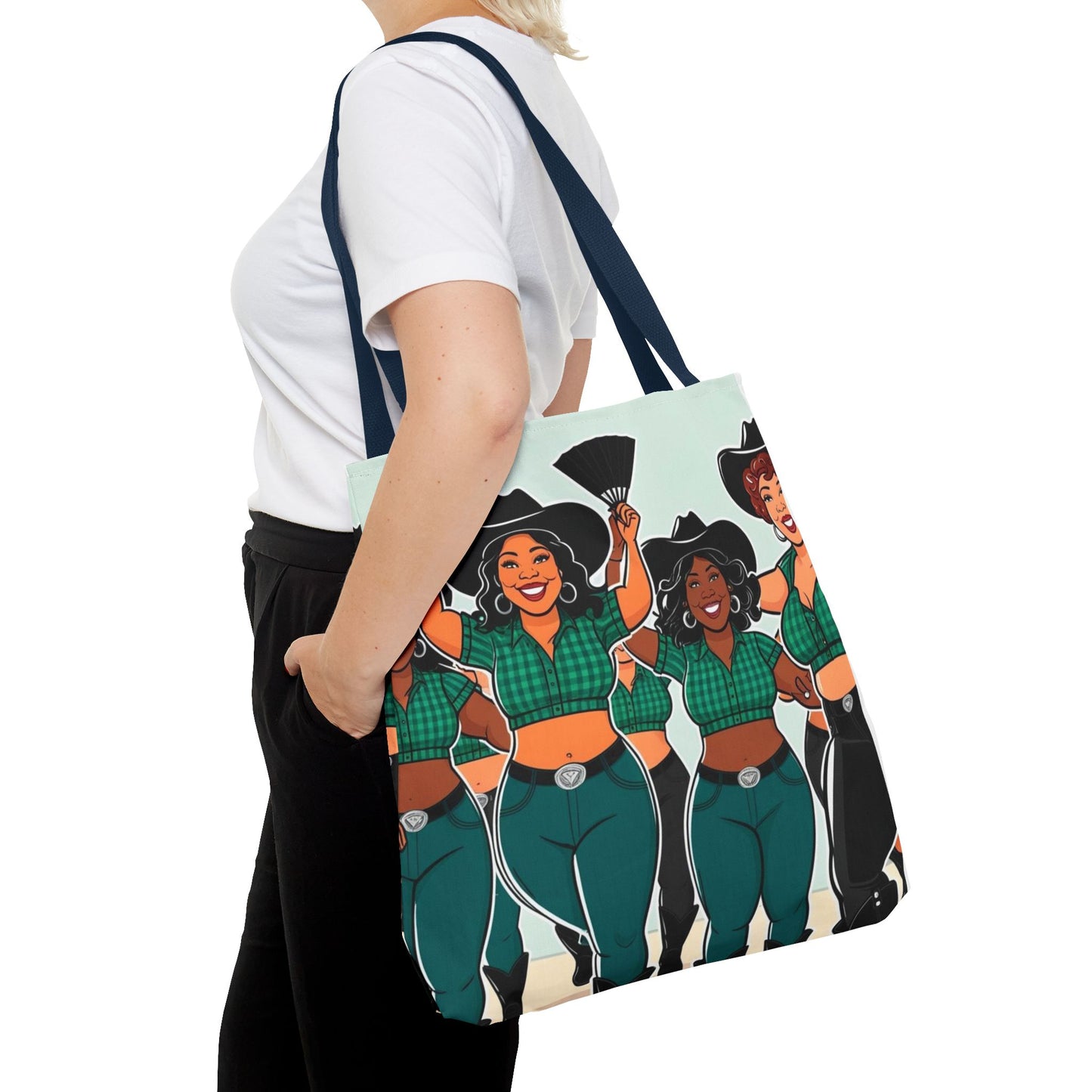 Group Dancers Tote Bag