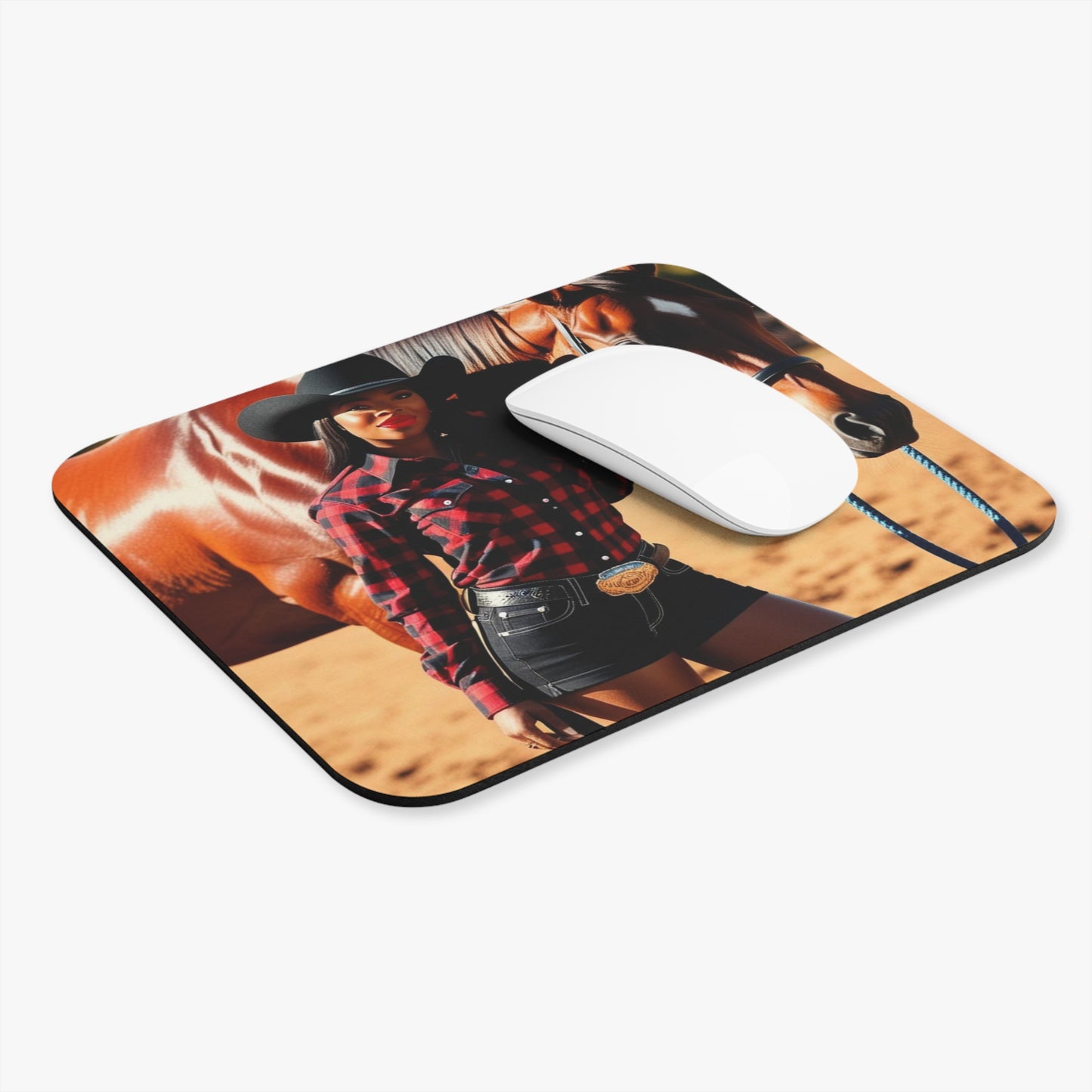 Black Beauty Mouse Pad