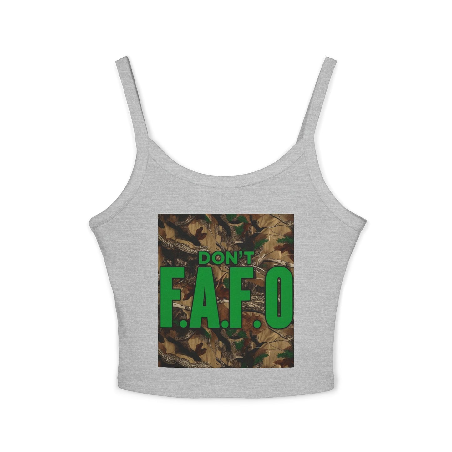 Don't F.A.F.O. Women's Spaghetti Strap Tank Top