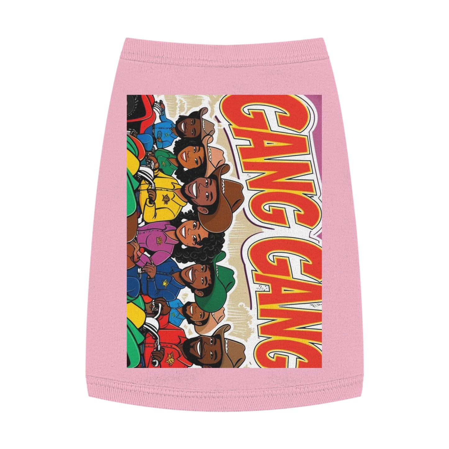 Group ATV Cartoon Pet Tank Top