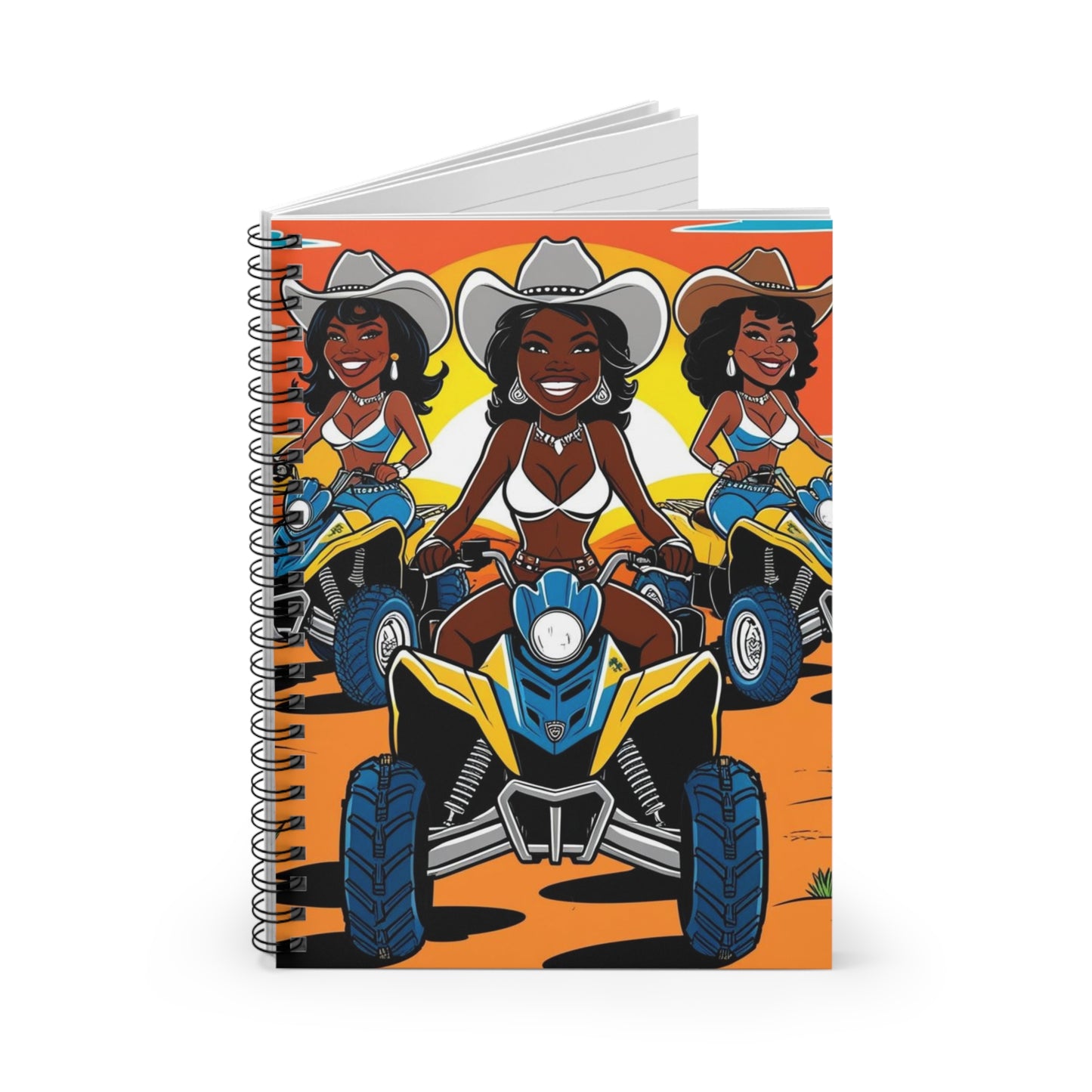 Sexy Off Roader Spiral Notebook - Ruled Line