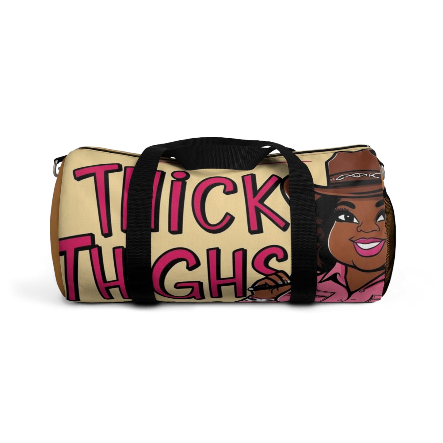 Thick Thighs Are For Trail Rides Duffel Bag