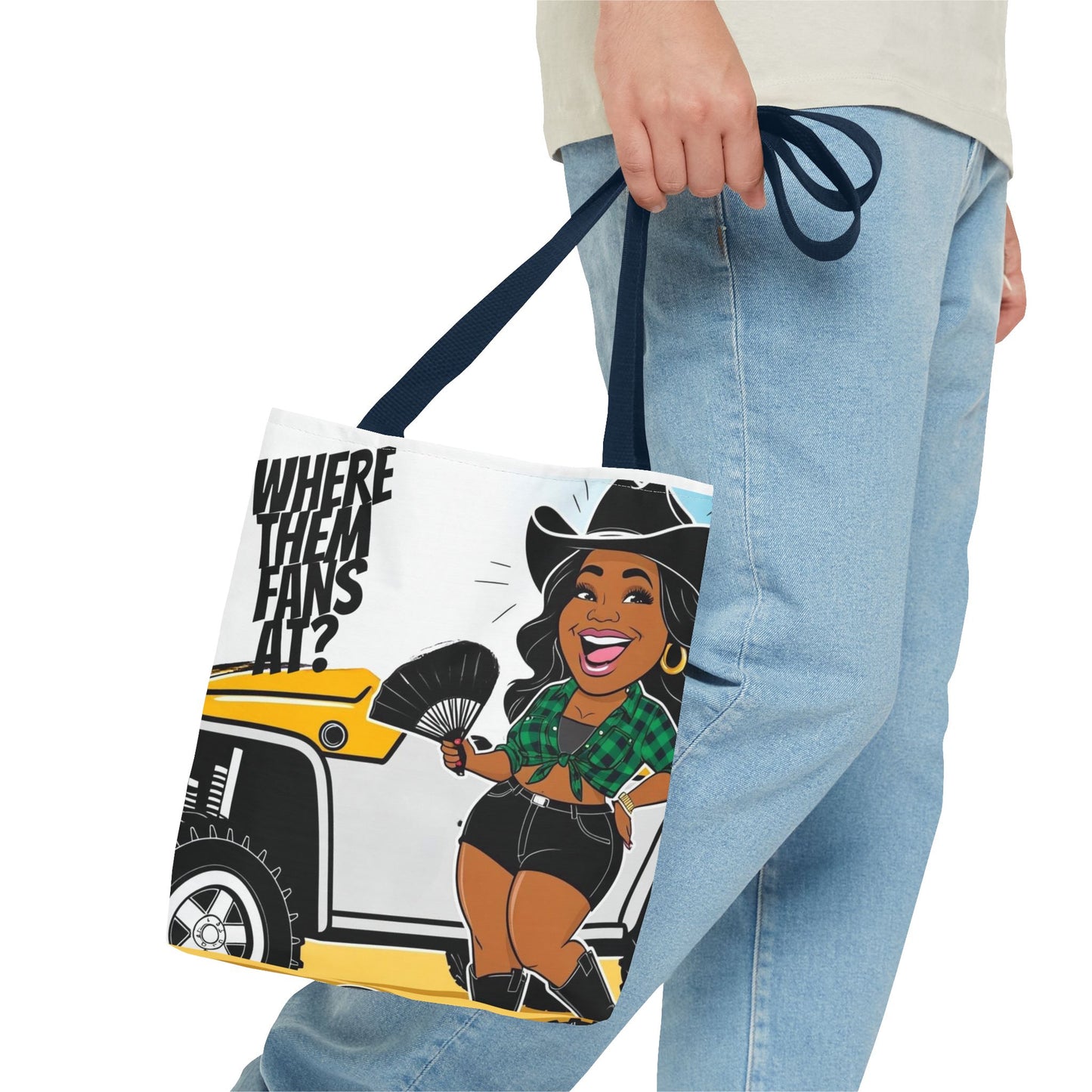 Where Them Fans At? Tote Bag