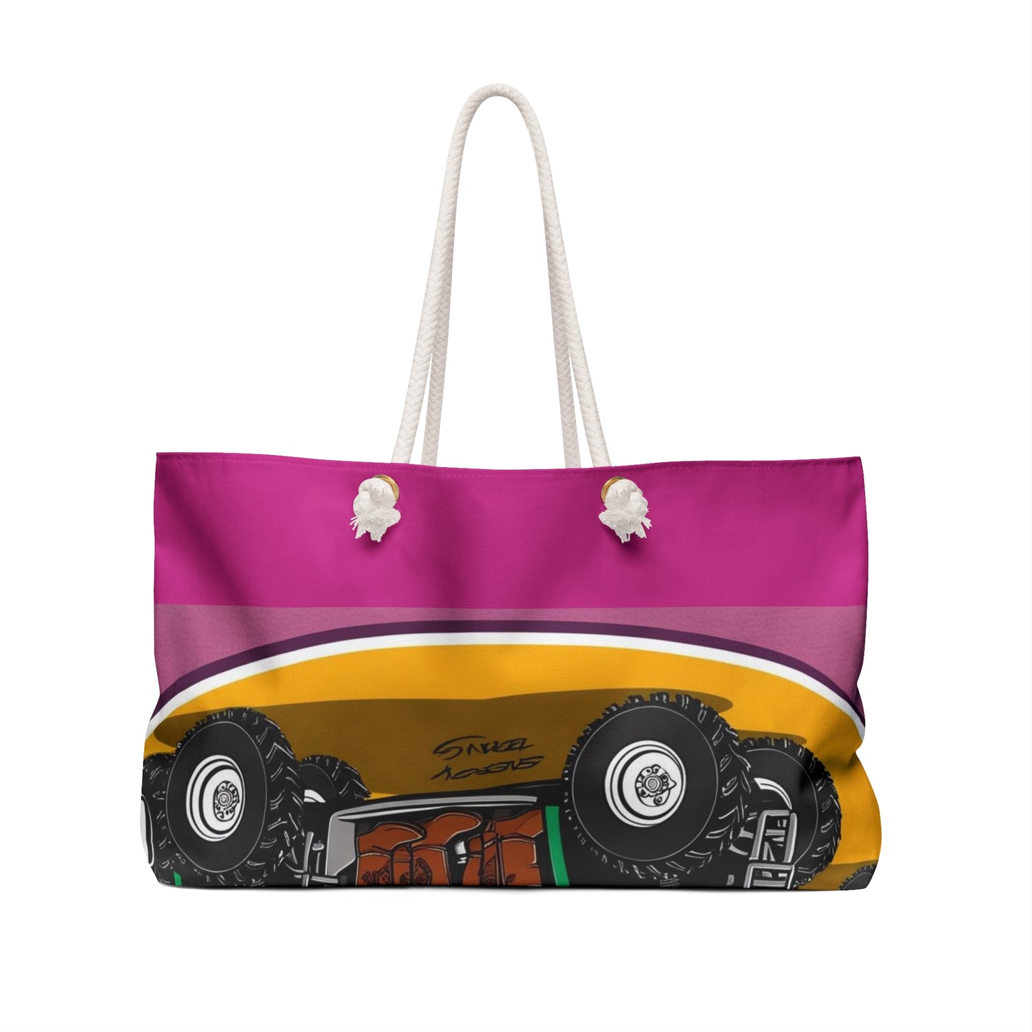 Group ATV Cartoon Weekender Bag