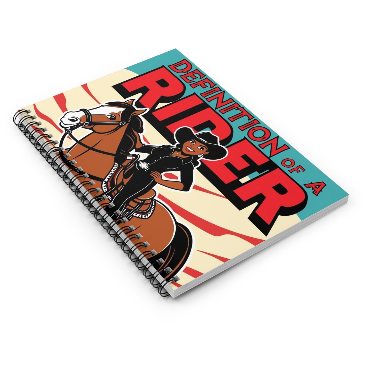 Definition of a Rider Spiral Notebook