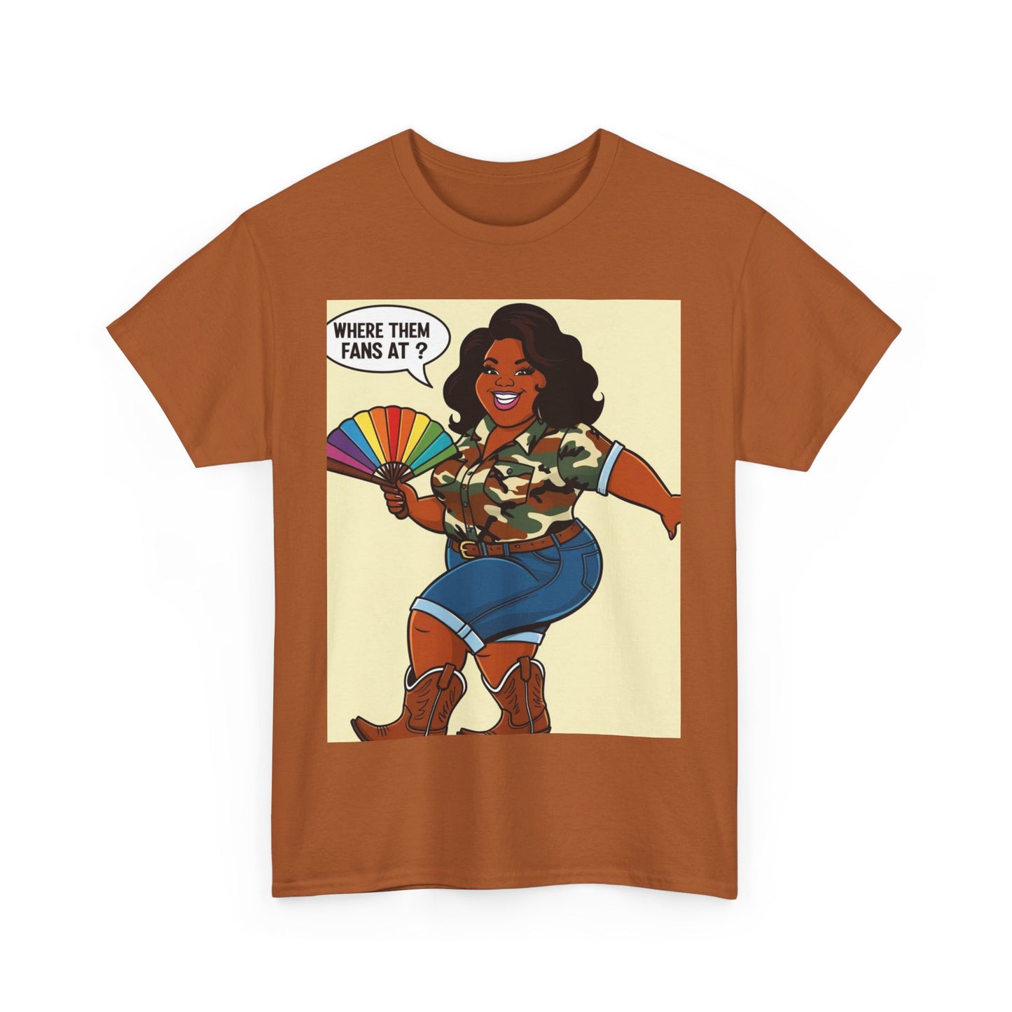 Where Them Fans At? Cotton Tee