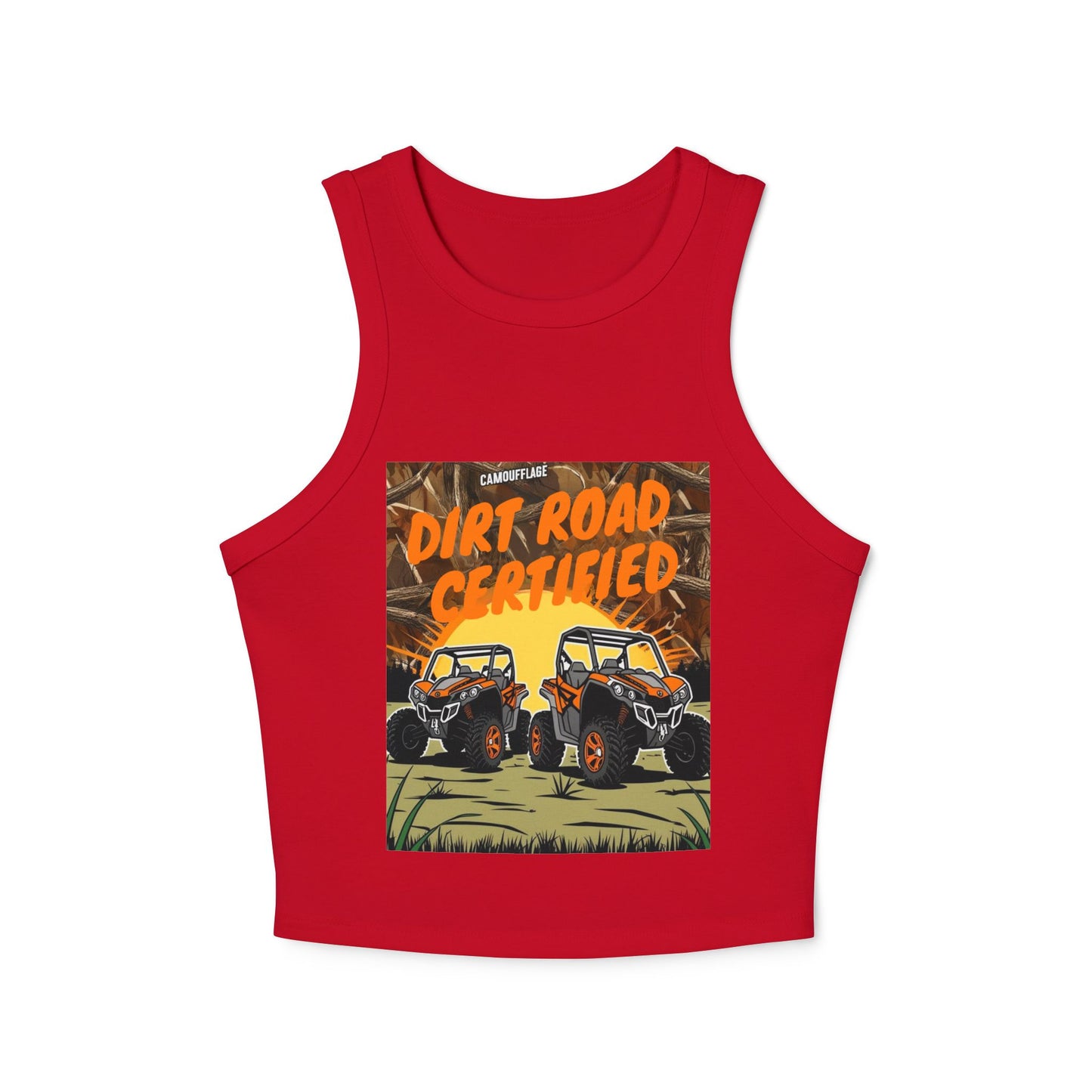 Dirt Road Certified Women's Racer Tank Top