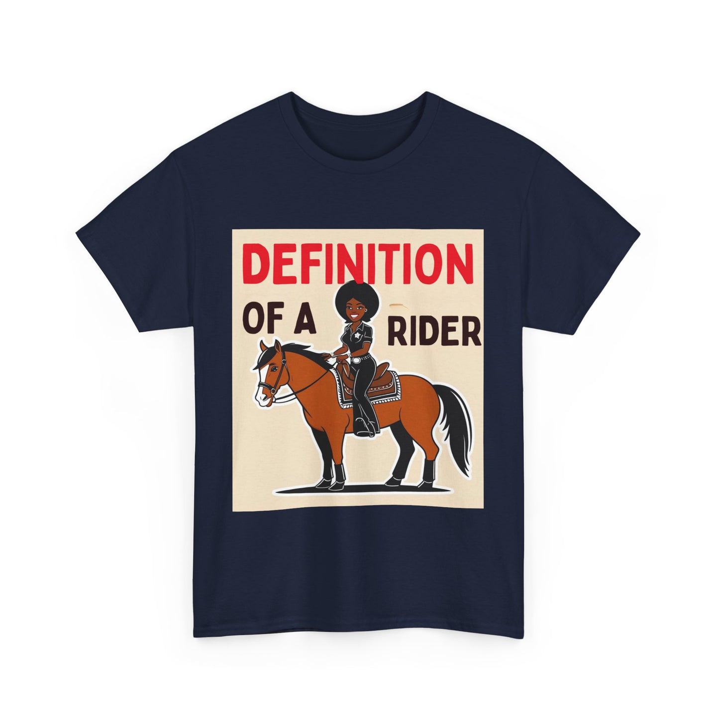 Definition of a Rider Unisex  Cotton Tee