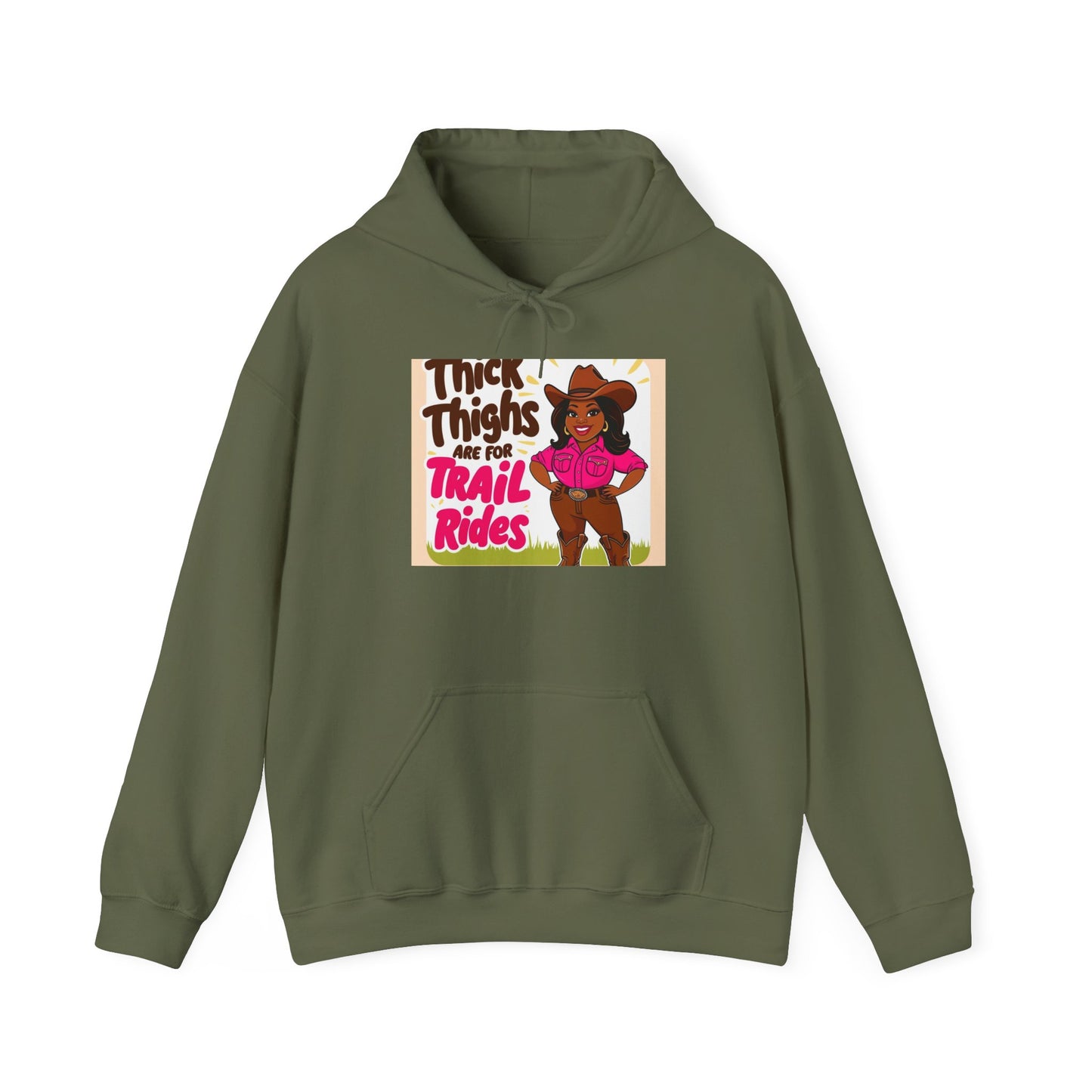 Bright Thick Thighs Hoodie