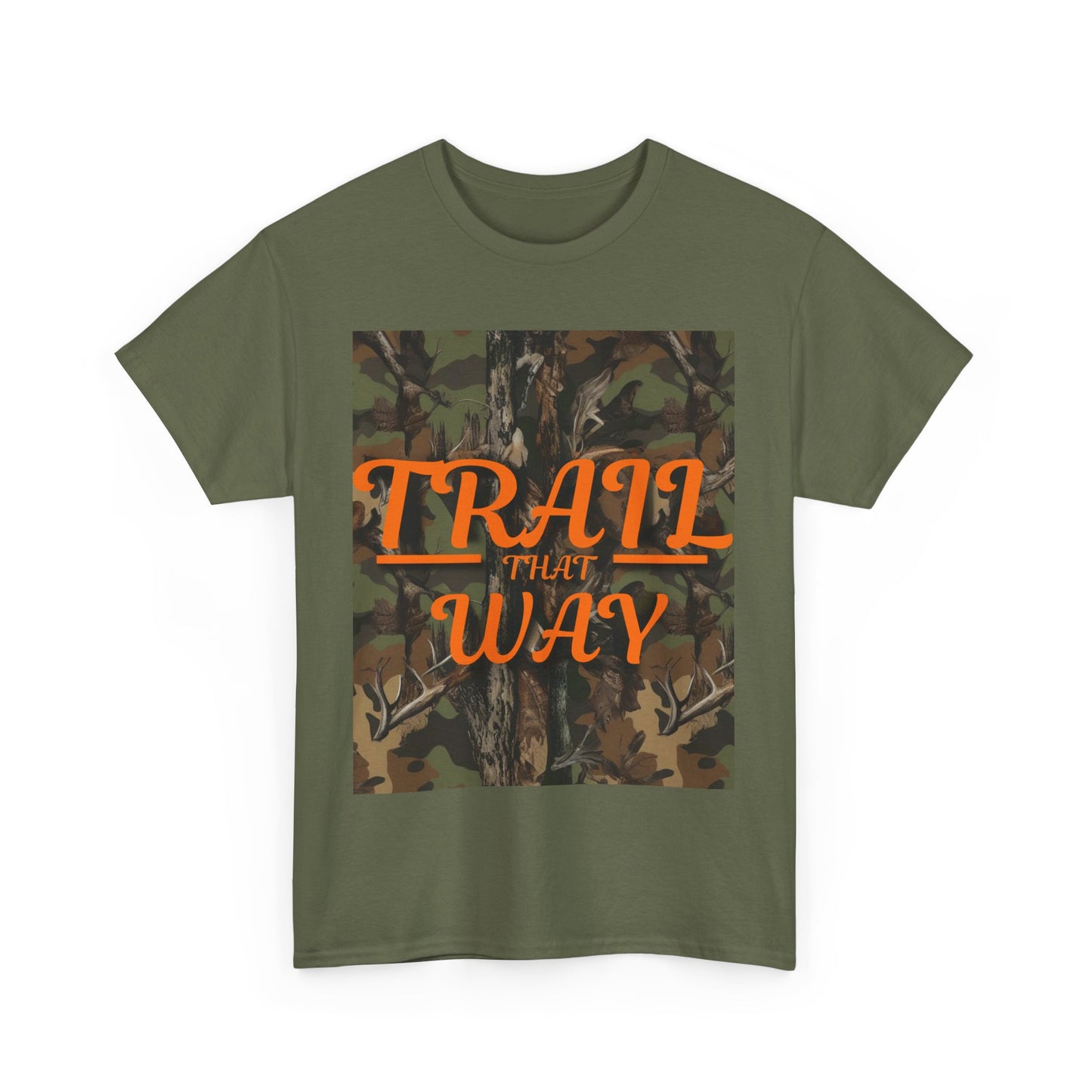 Trail That Way 1 Unisex Cotton Tee