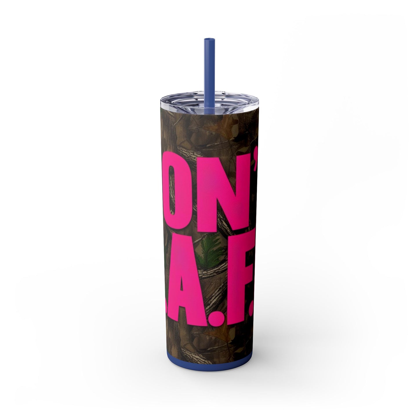 Don't F.A.F.O. Skinny Tumbler with Straw - 20oz