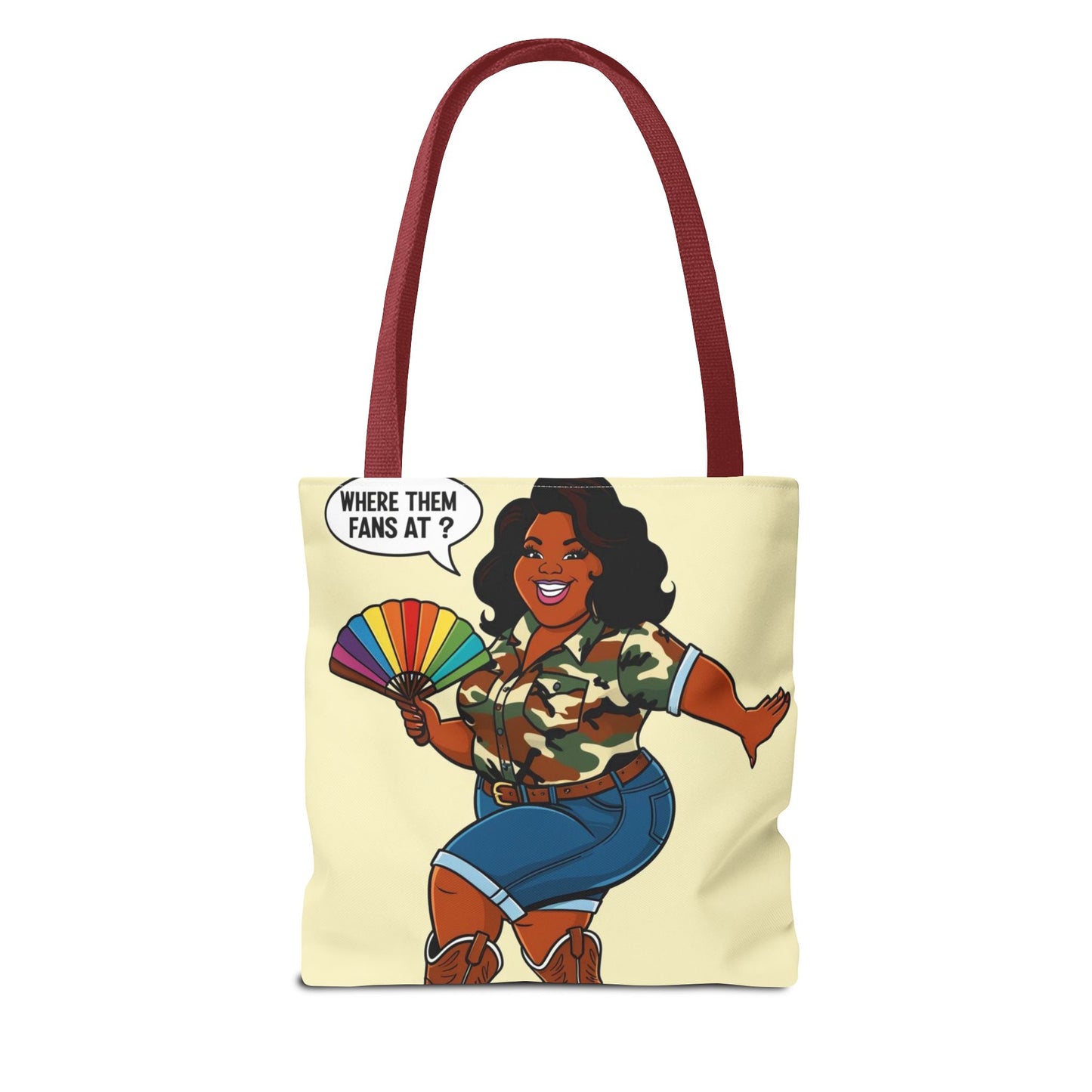 Where Them Fans At? Tote Bag