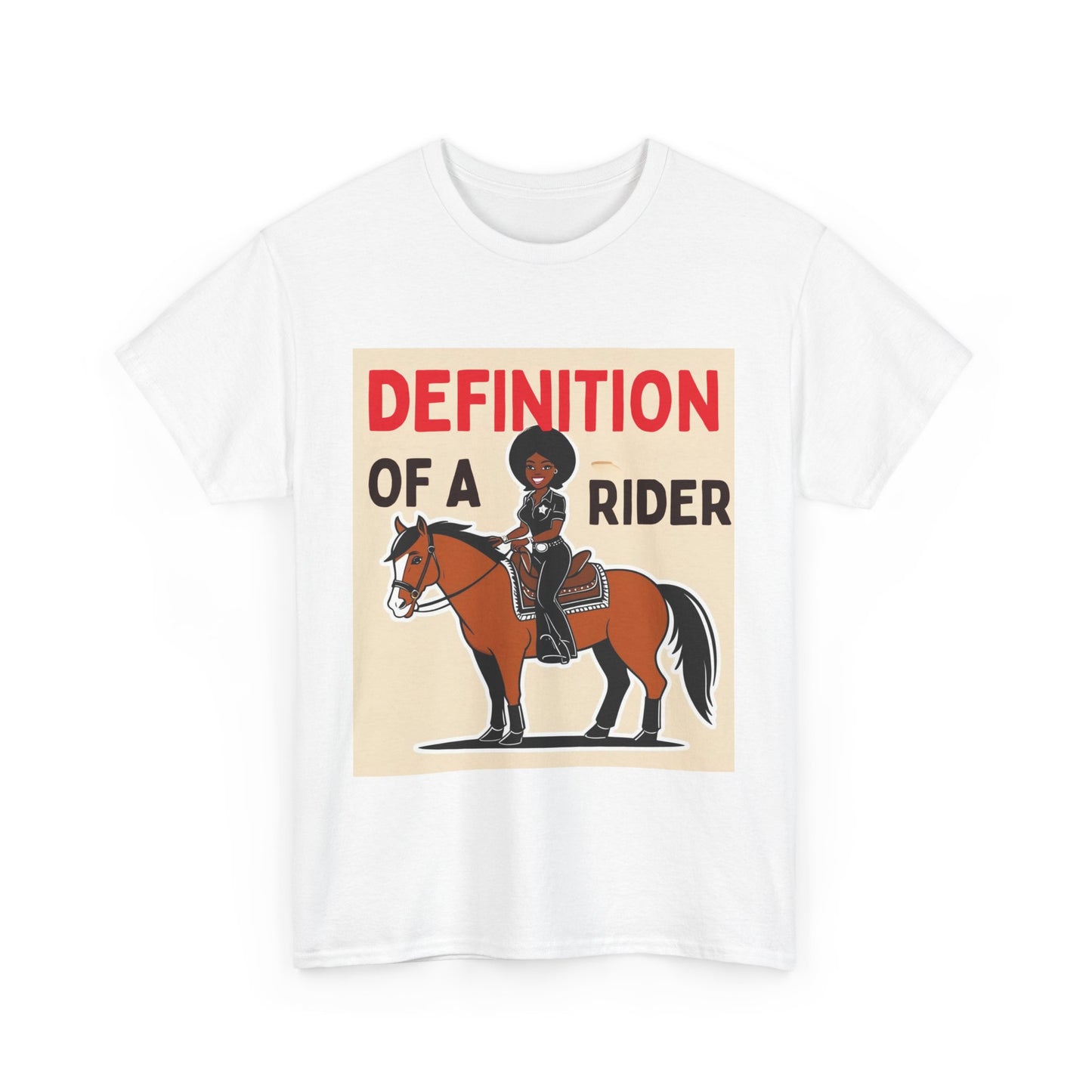 Definition of a Rider Unisex  Cotton Tee