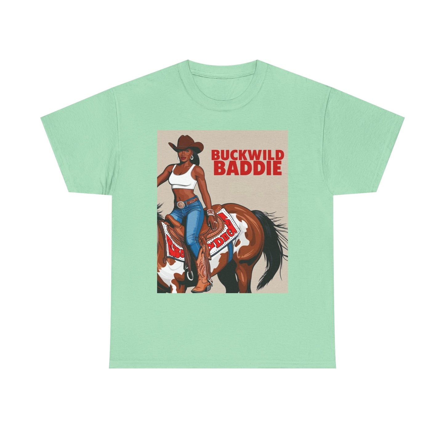 Buckwild Baddie Unisex Cotton Tee