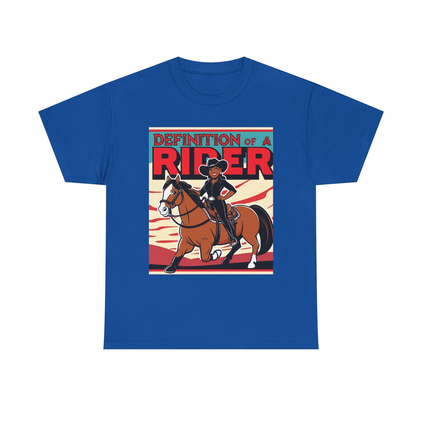 Definition of a Rider Unisex Cotton Tee