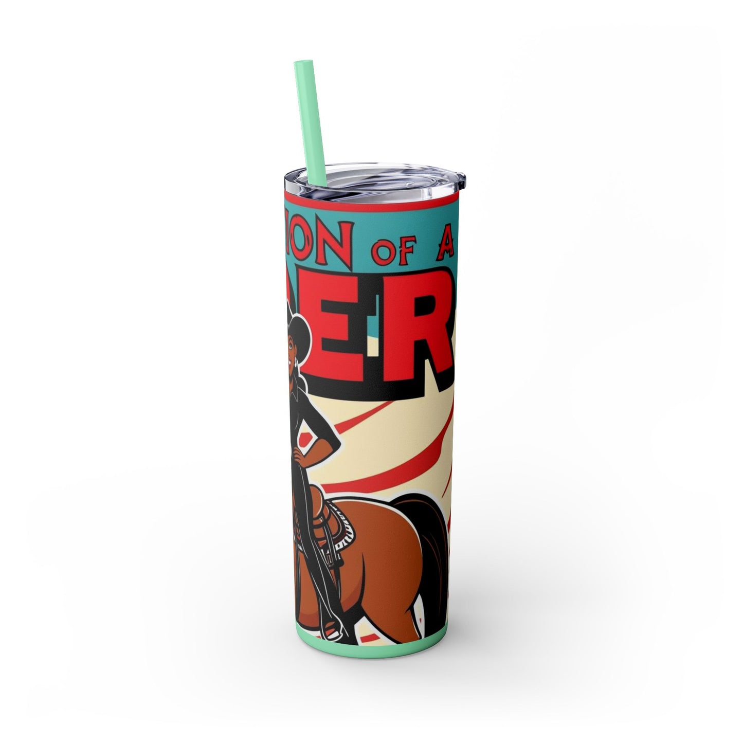 Definition of a Rider Skinny Tumbler with Straw - 20oz