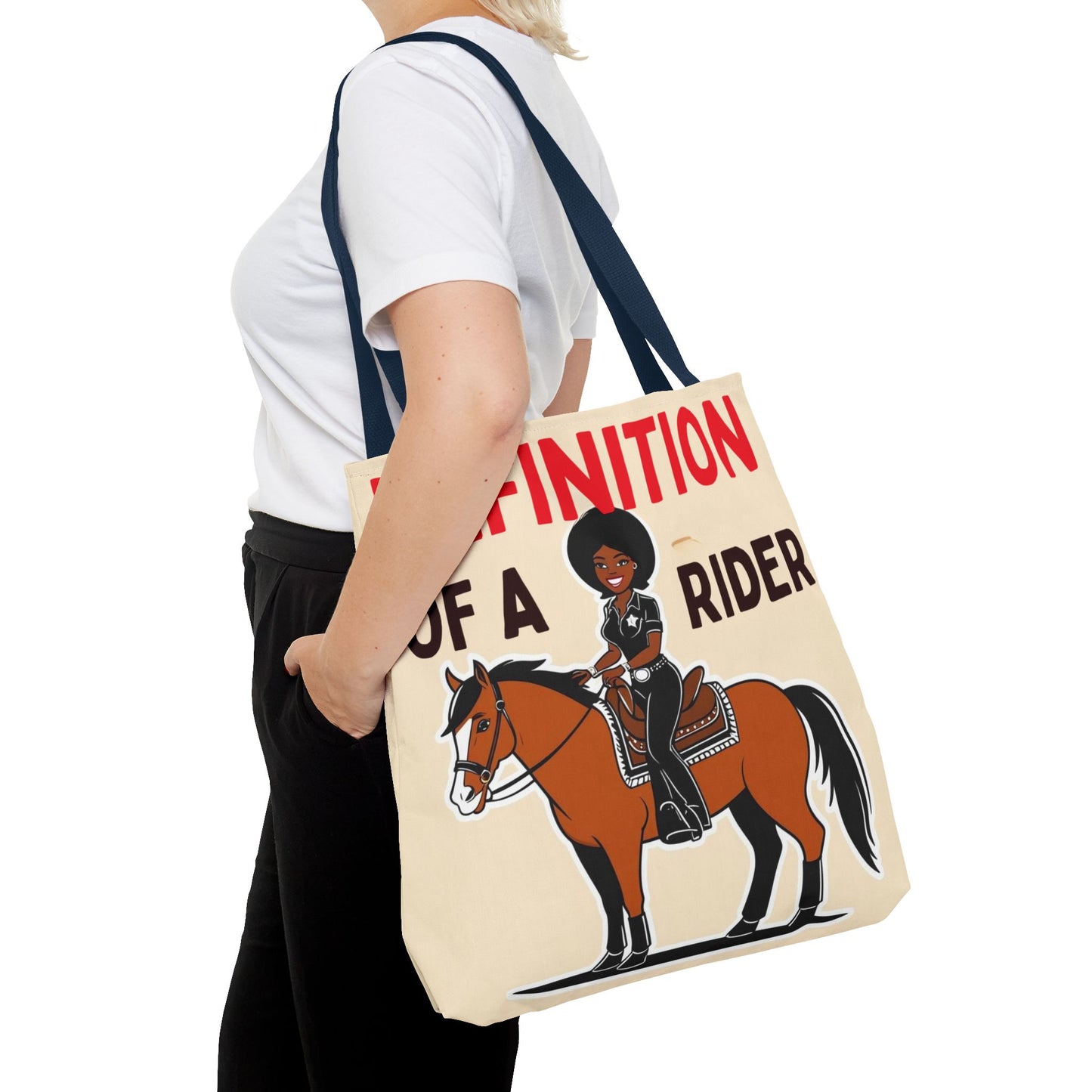 Definition of a Rider Tote Bag