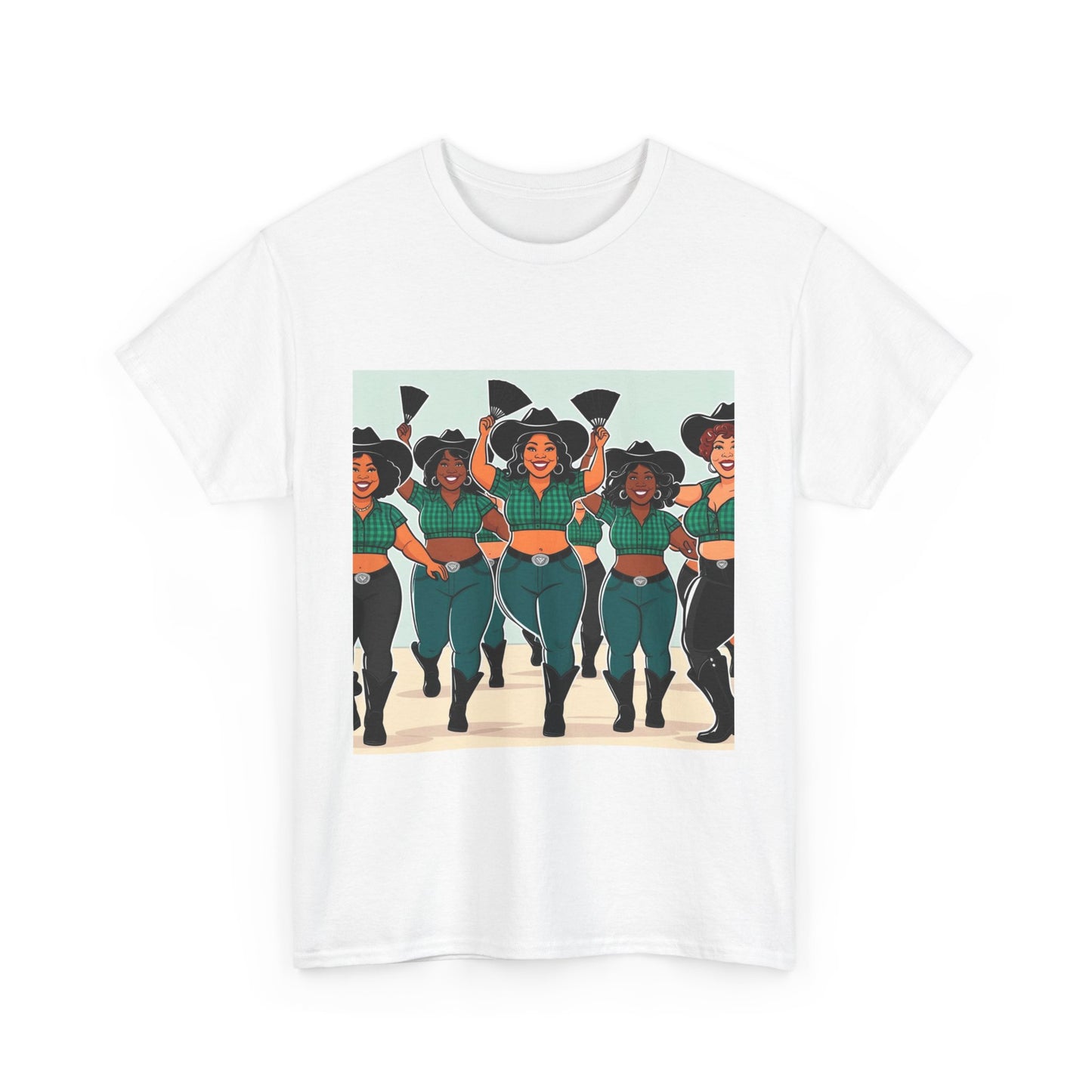 Group Dancers Tee - Unisex Cotton Shirt