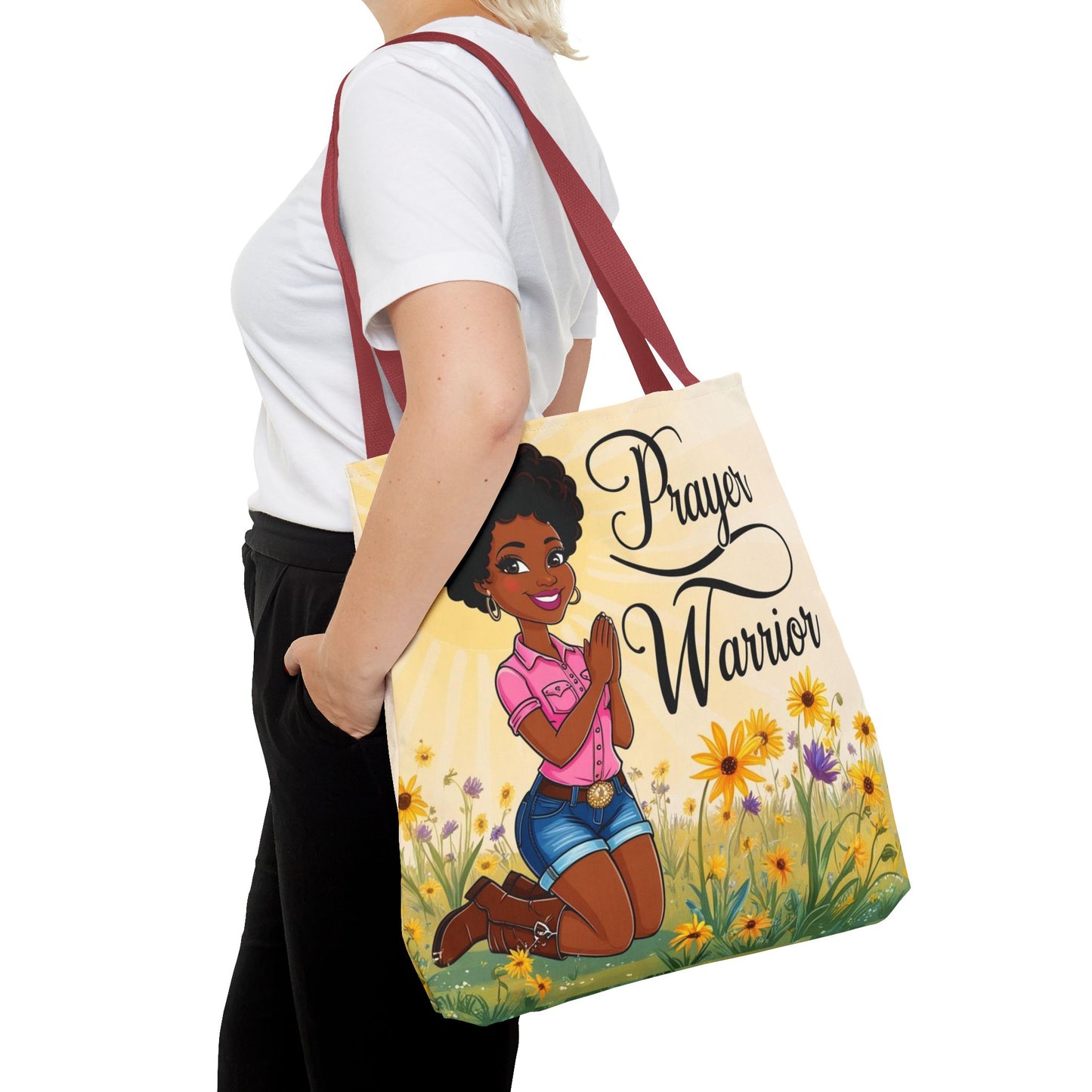 Prayer Warrior Tote Bag