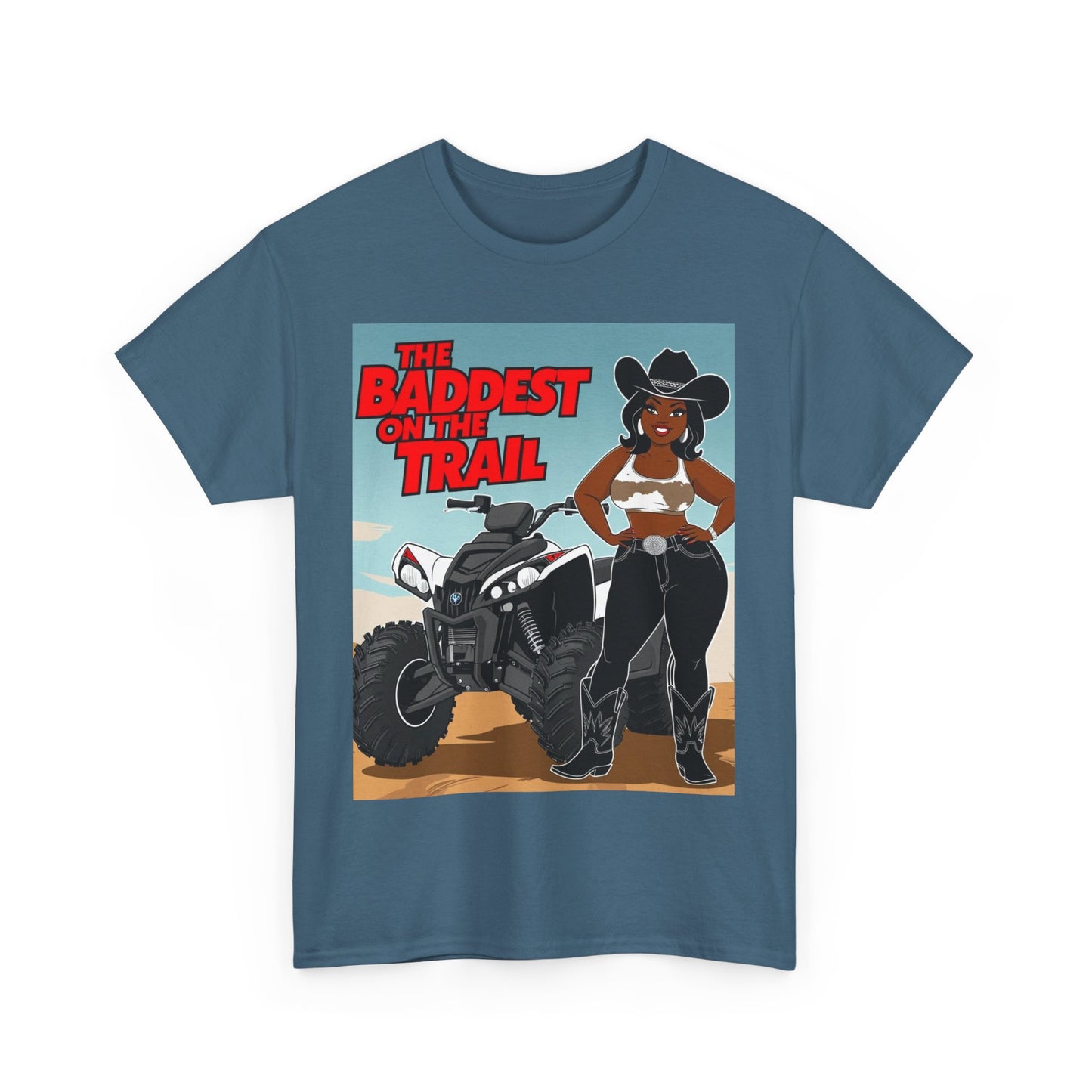 Baddest on the Trail Unisex Cotton Tee
