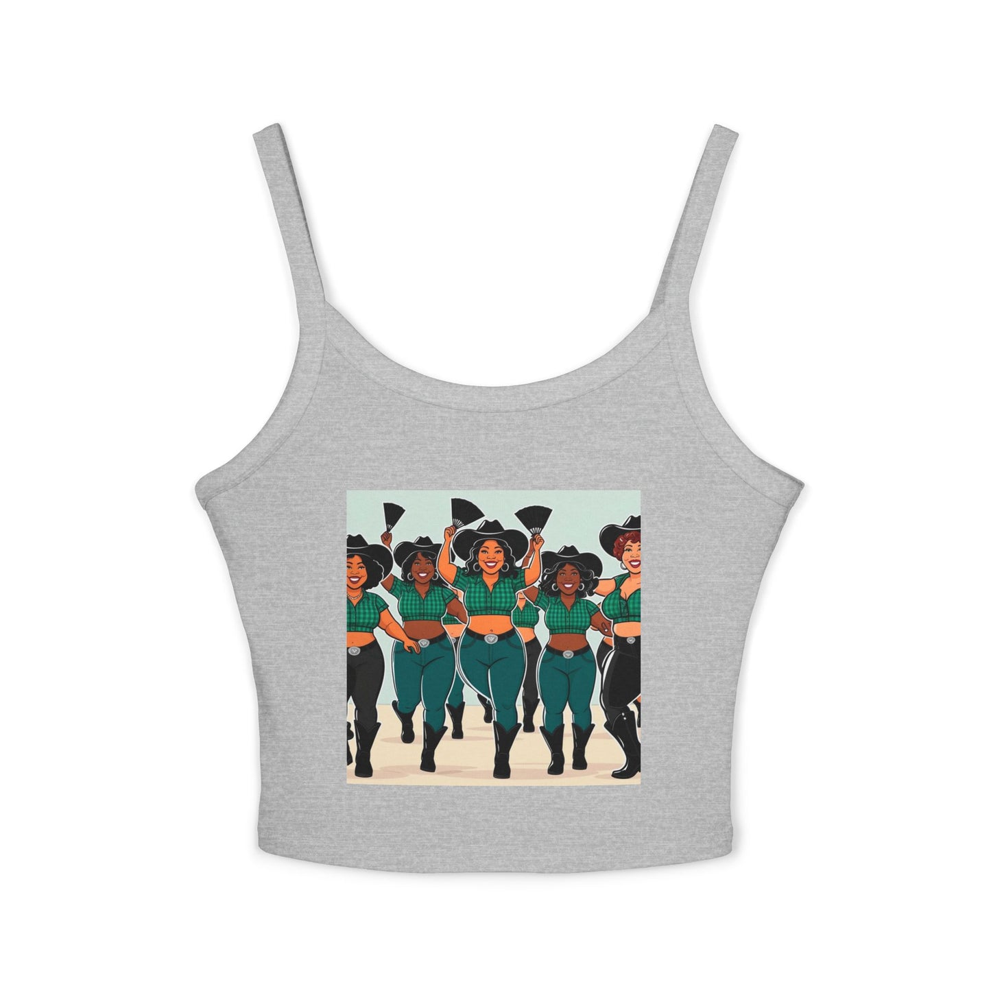 Group Dancers Spaghetti Strap Tank Top