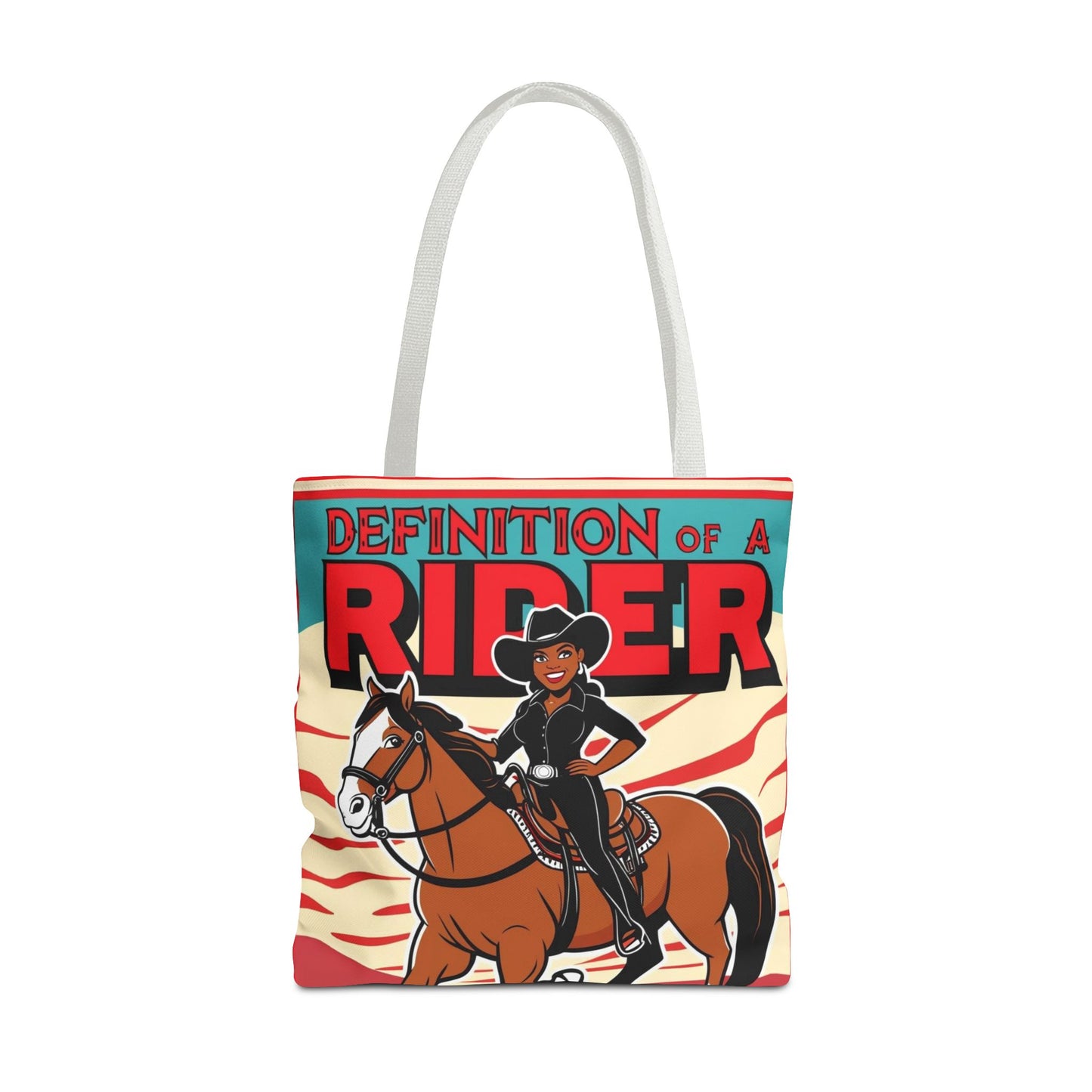 Definition of a Rider Tote Bag