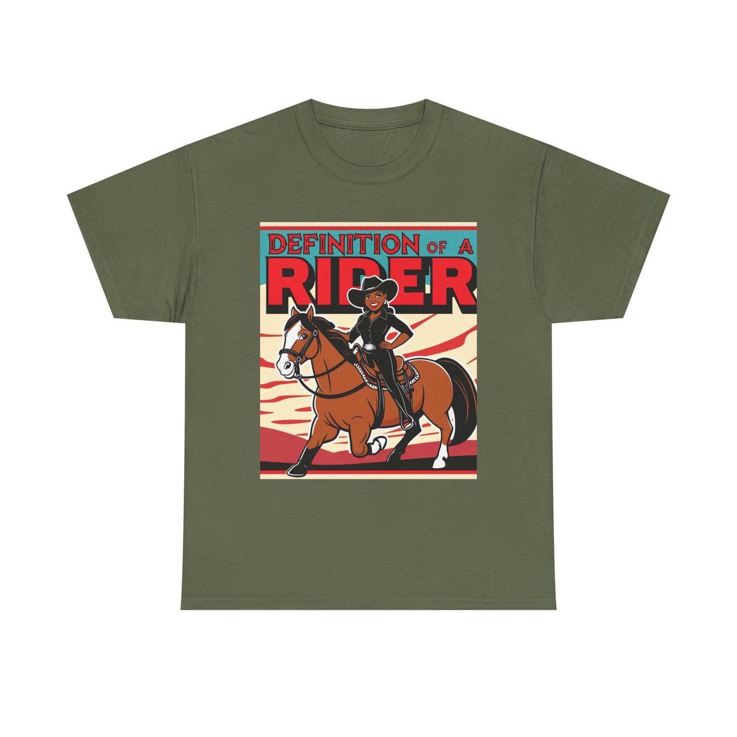 Definition of a Rider Unisex Cotton Tee