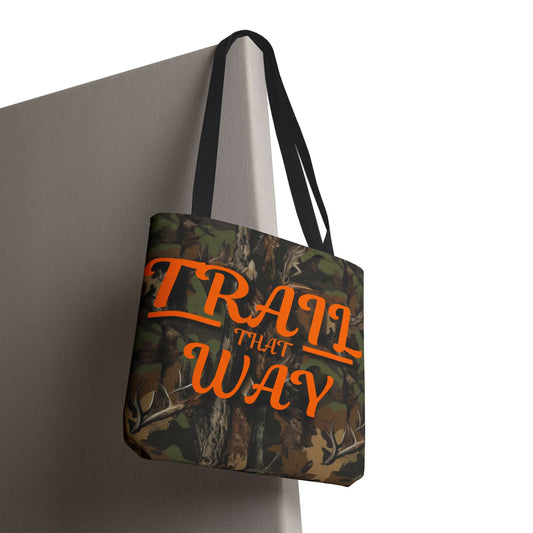 Trail That Way Tote Bag