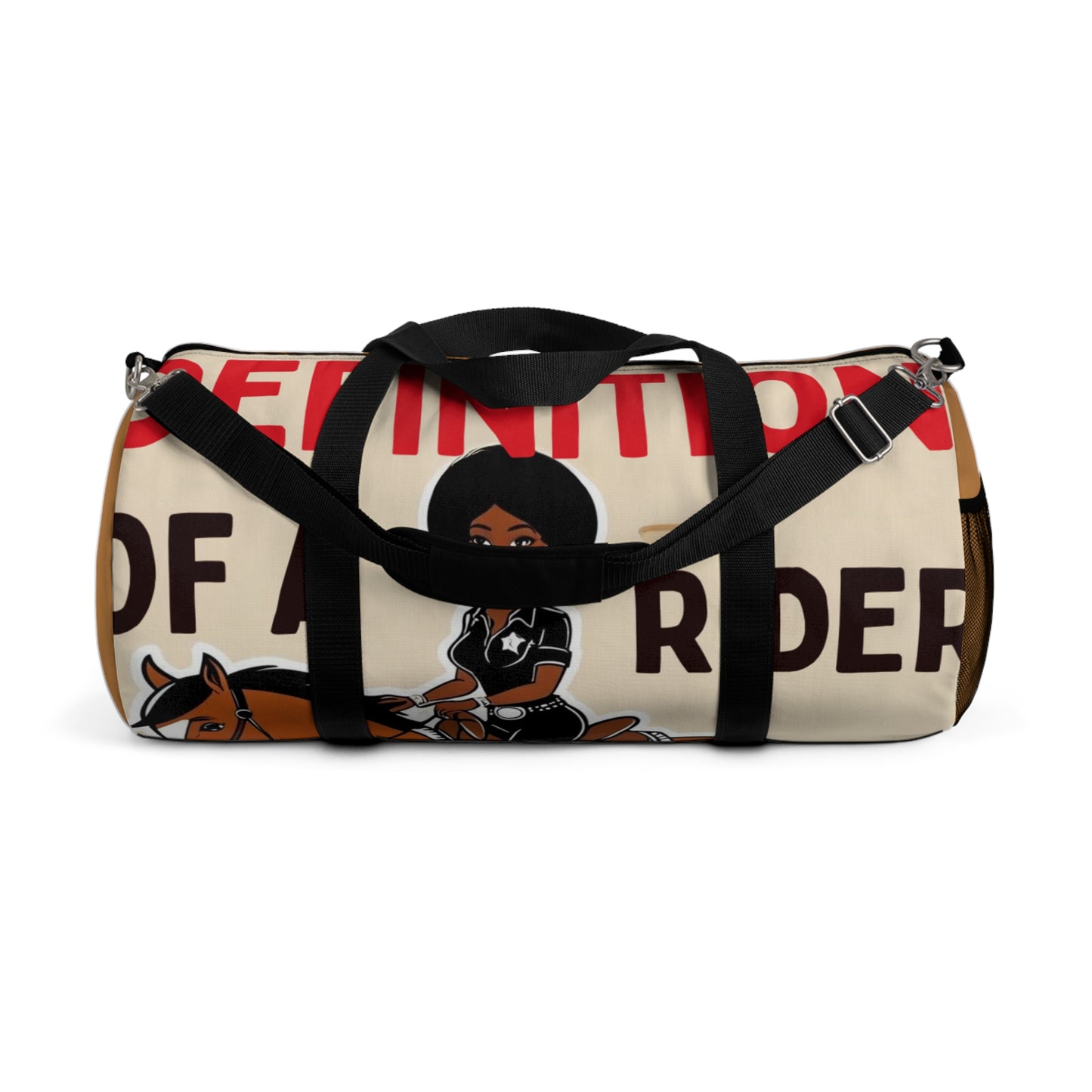 Definition of a Rider Duffel Bag - Perfect for Travel and Gym