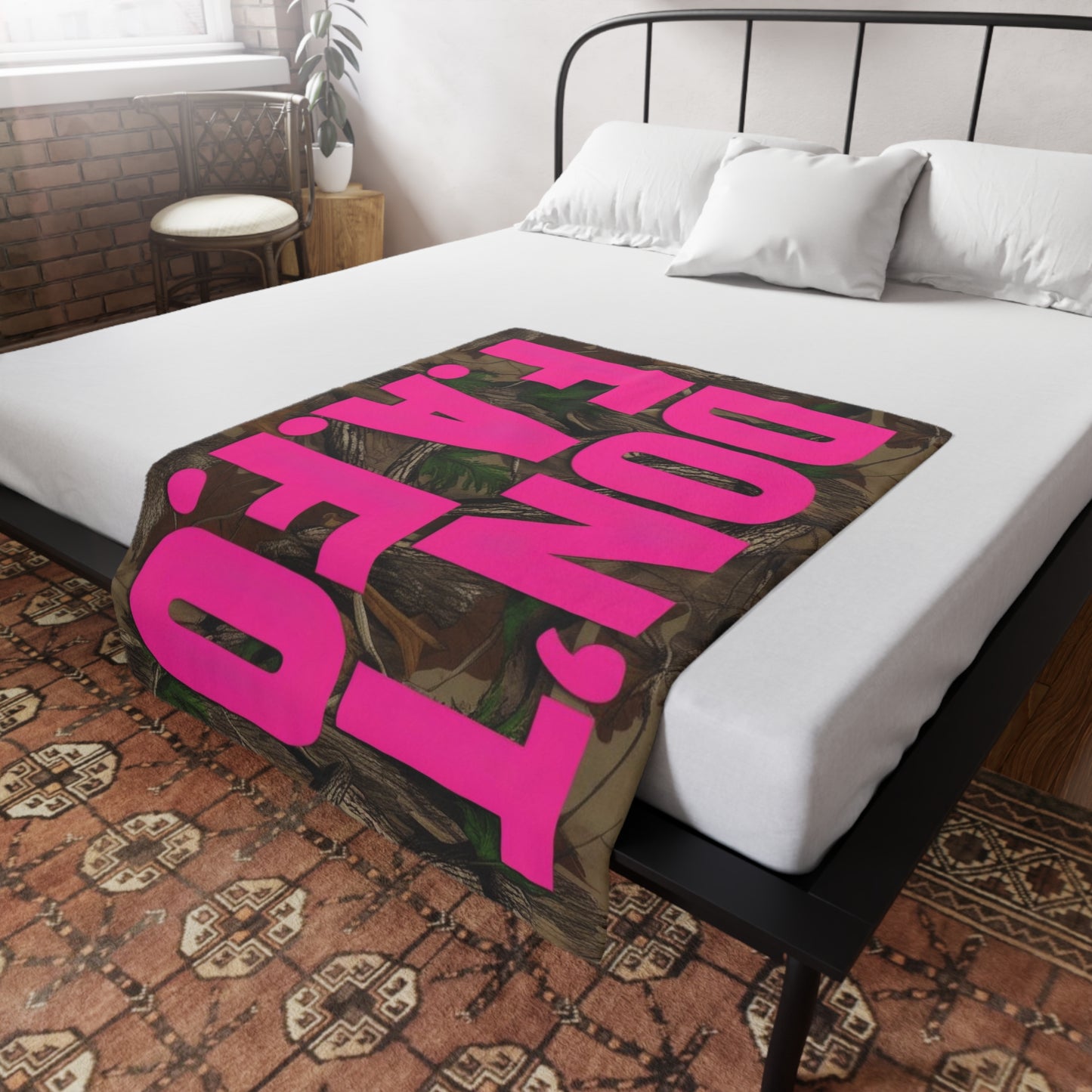 Don't F.A.F.O. Plush Fleece Blanket