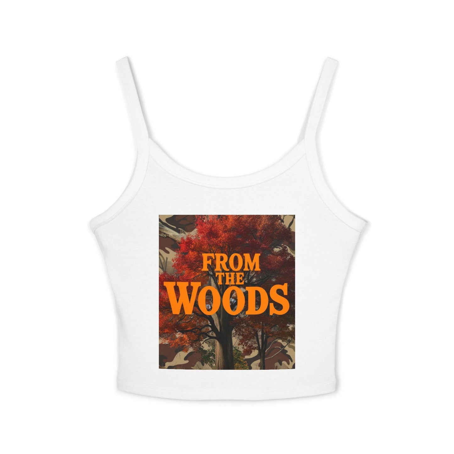 From The Woods Women's Spaghetti Strap Tank Top