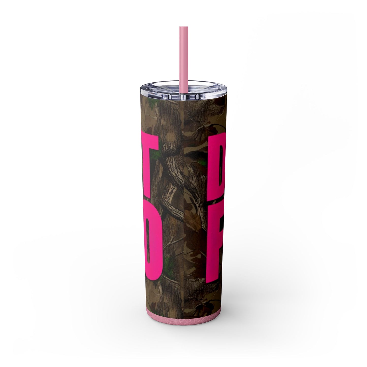 Don't F.A.F.O. Skinny Tumbler with Straw - 20oz