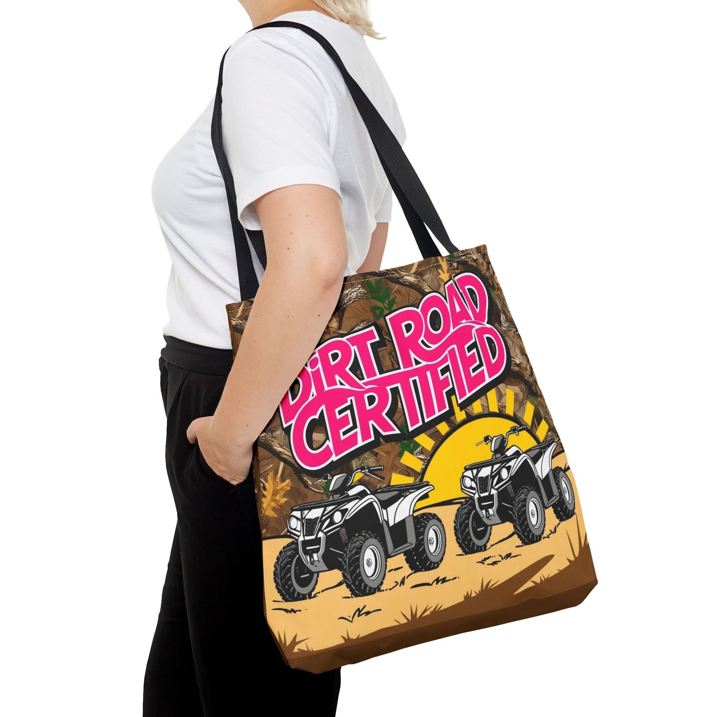 Dirt Road Certified Pink Tote Bag