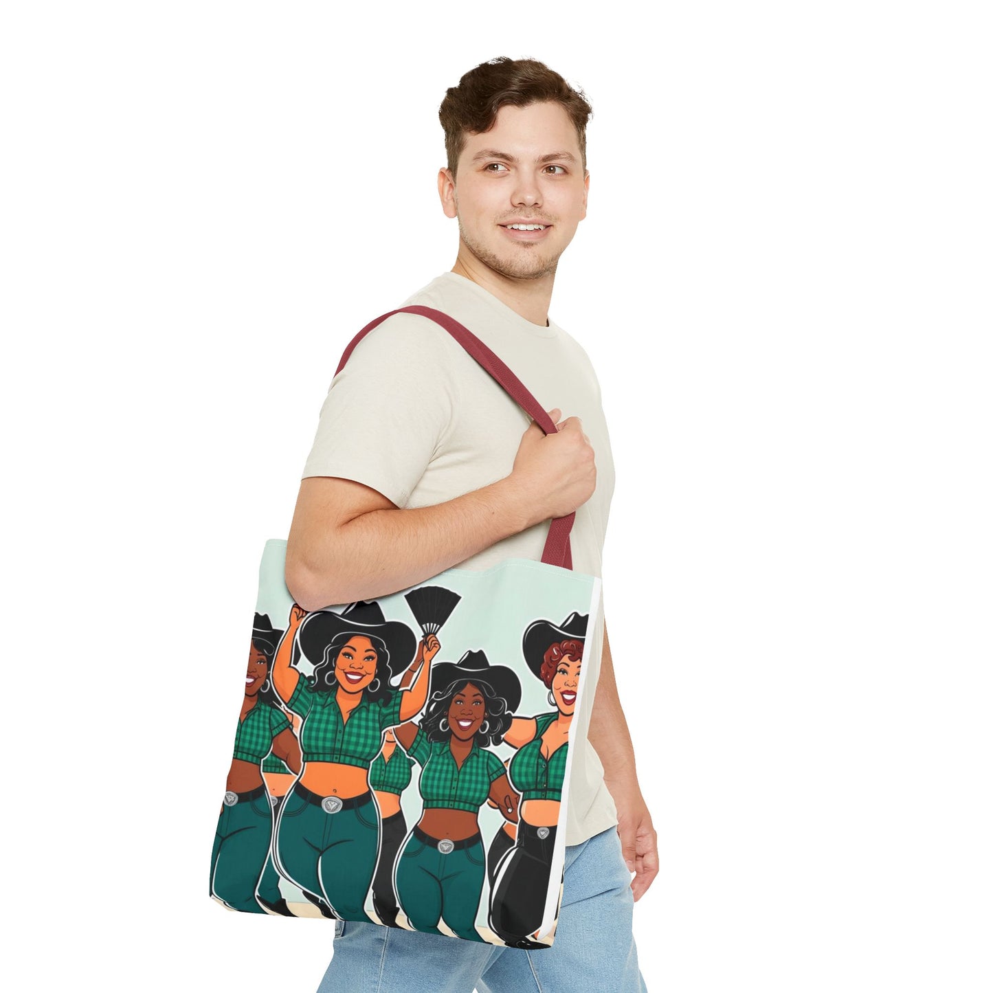 Group Dancers Tote Bag