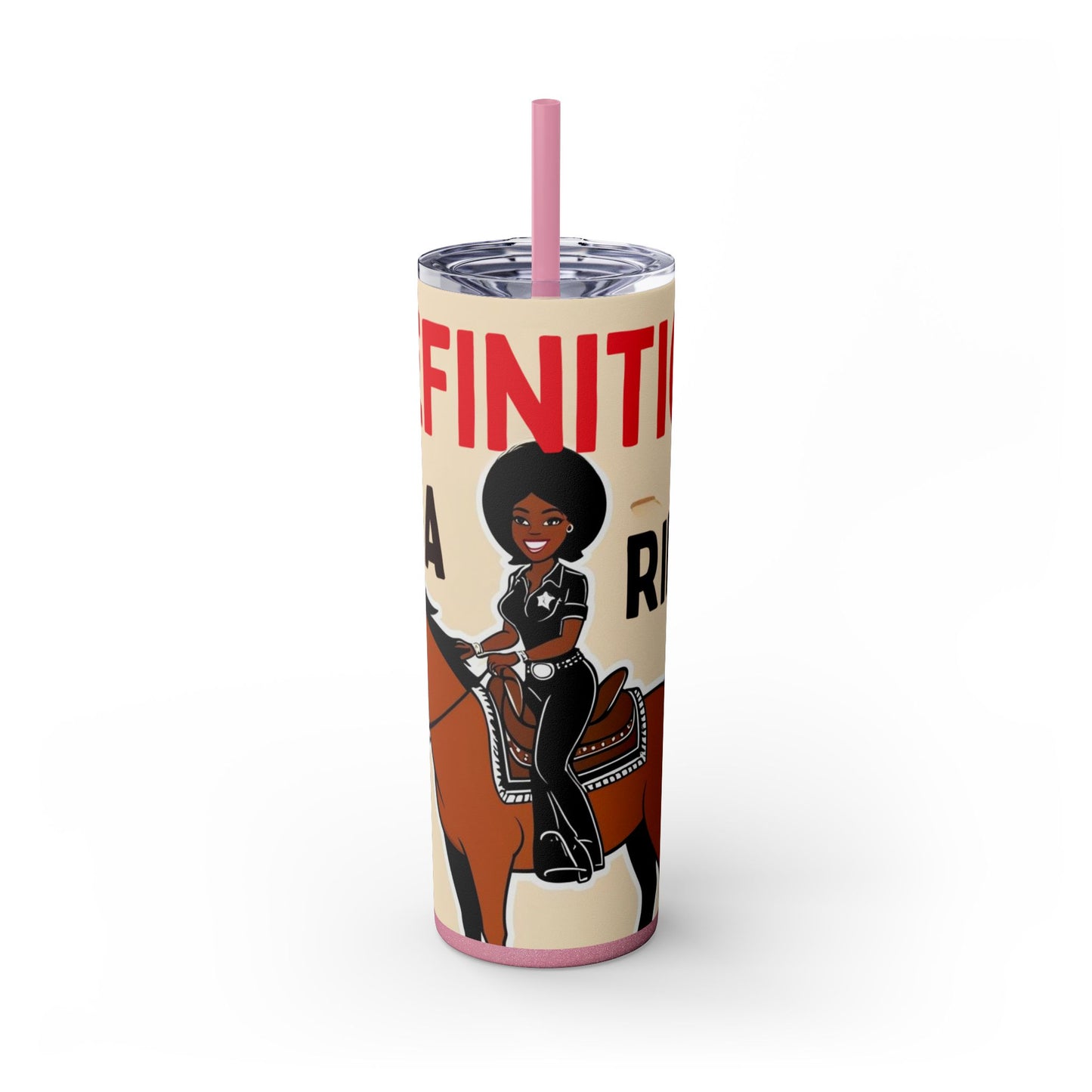 Definition of a Rider Skinny Tumbler with Straw - 20oz