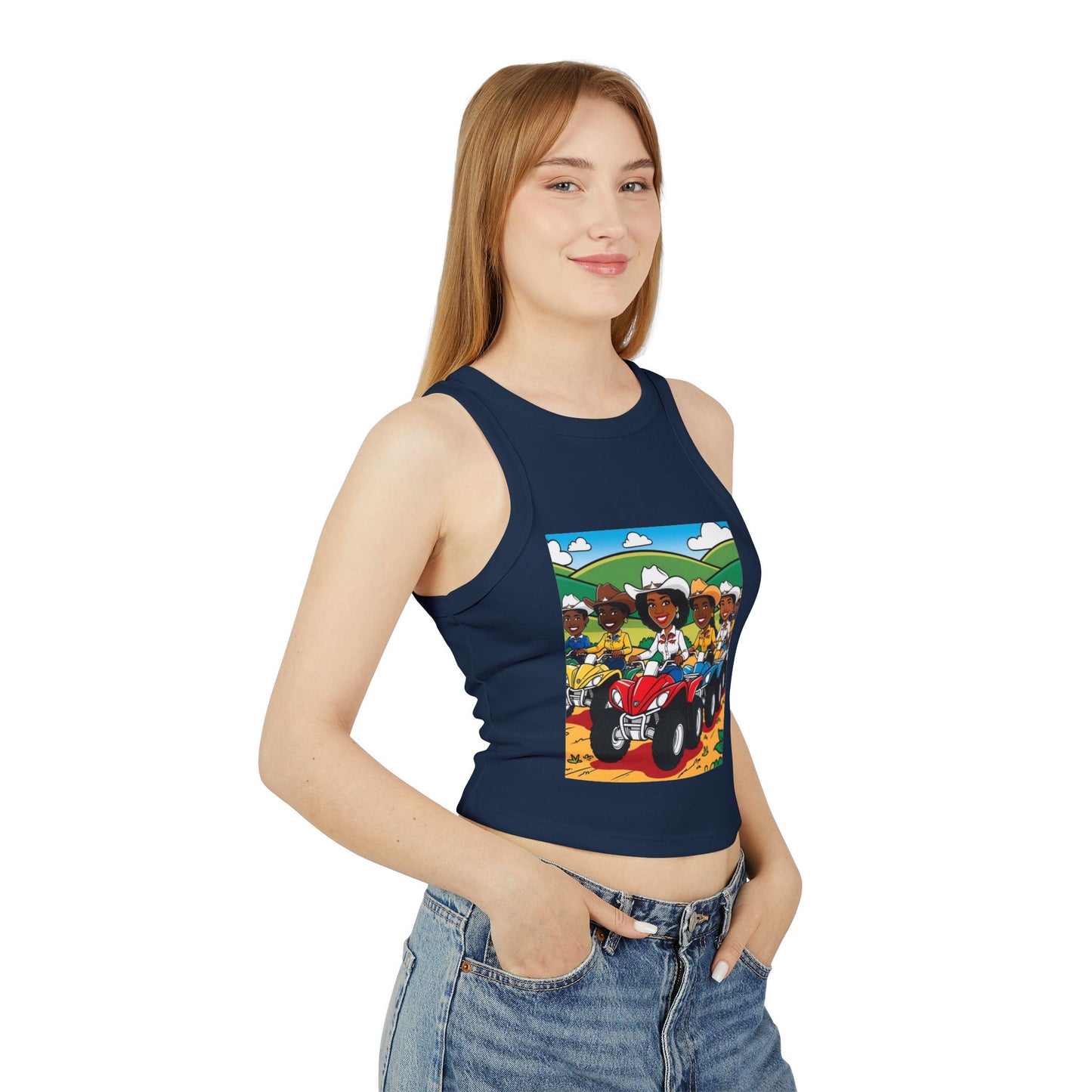Adventure Crew Racer Tank Top